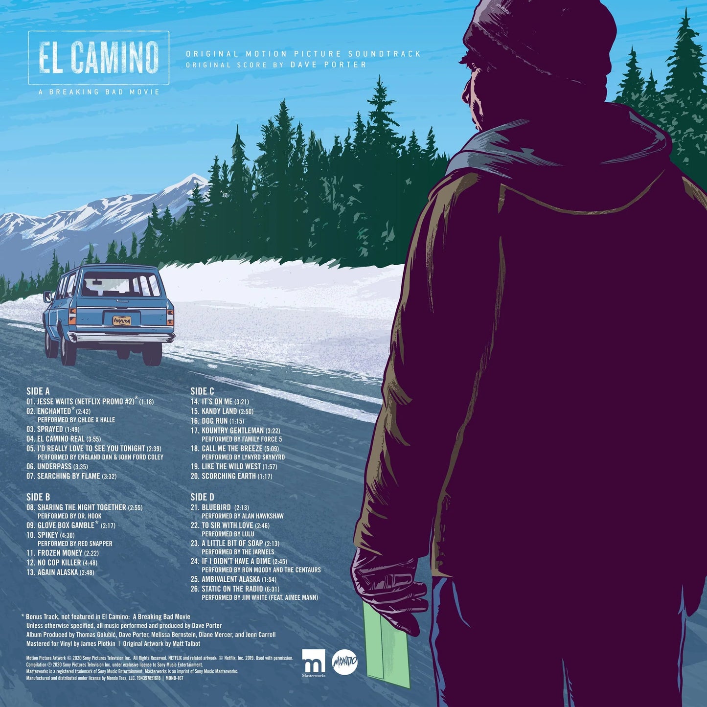 El Camino - Una película de Breaking Bad - Banda sonora original LP