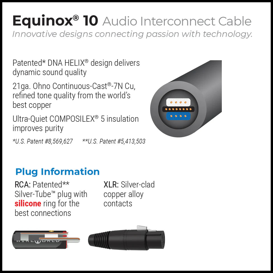 Wireworld - Equinox® 10 Audio Interconnect Cable