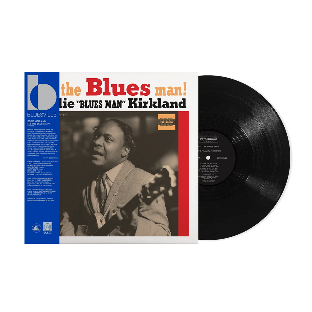Eddie Kirkland - It’s The Blues Man! - Bluesville Series LP
