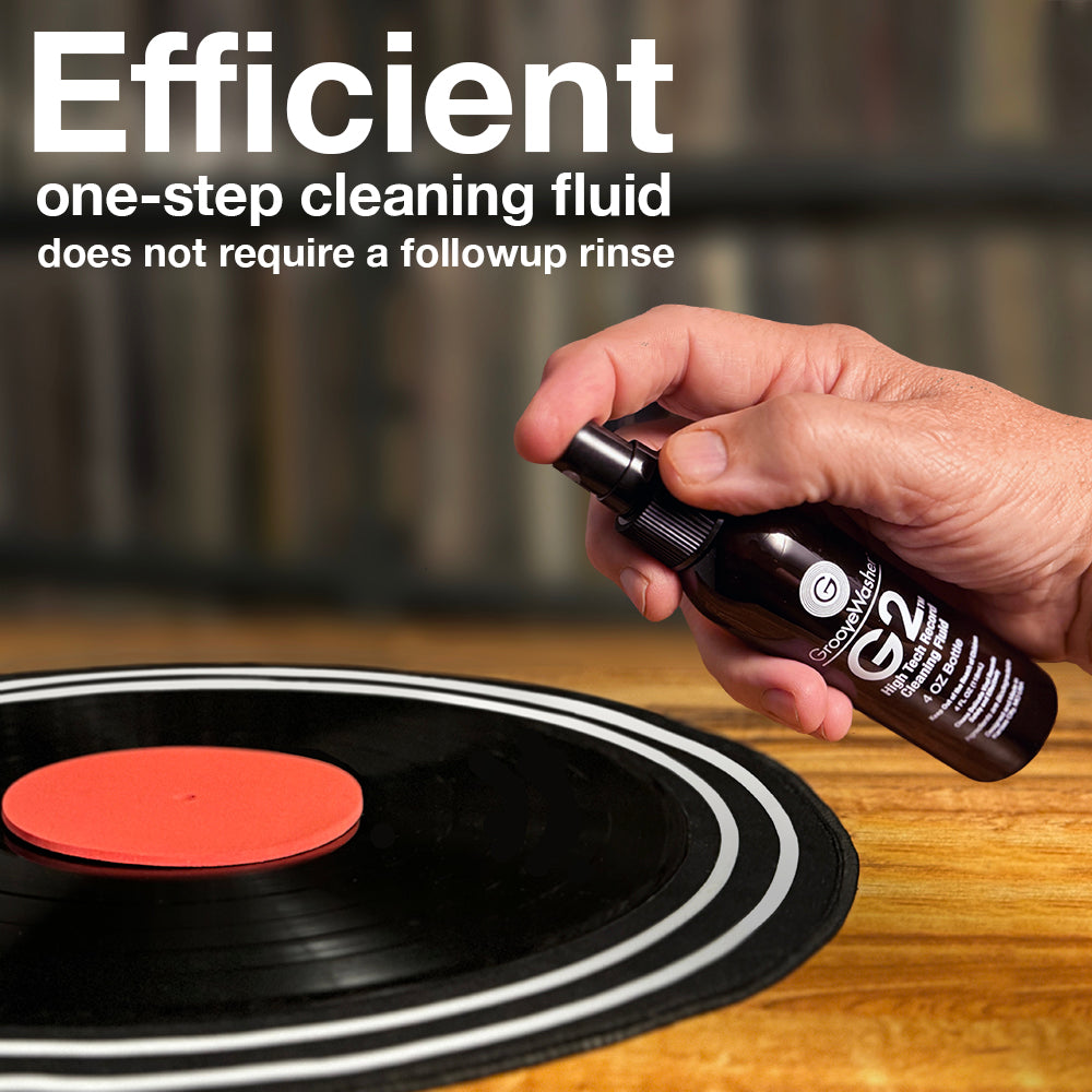 GrooveWasher - (HRC) Hardwood Record Cleaning Kit