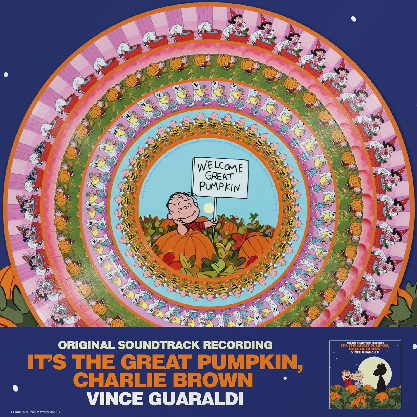 [Pre Order] Vince Guaraldi - It's The Great Pumpkin, Charlie Brown - Zoetrope 45rpm LP *