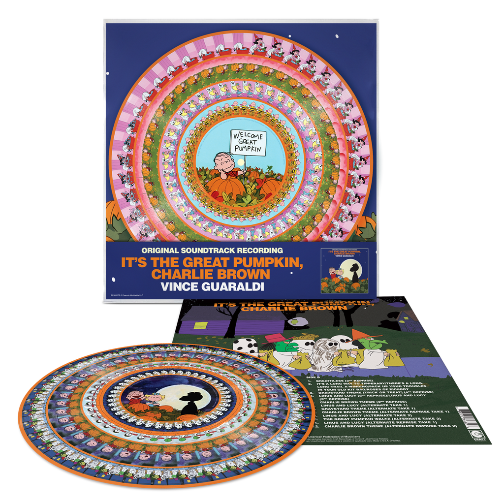 [Pre Order] Vince Guaraldi - It's The Great Pumpkin, Charlie Brown - Zoetrope 45rpm LP *