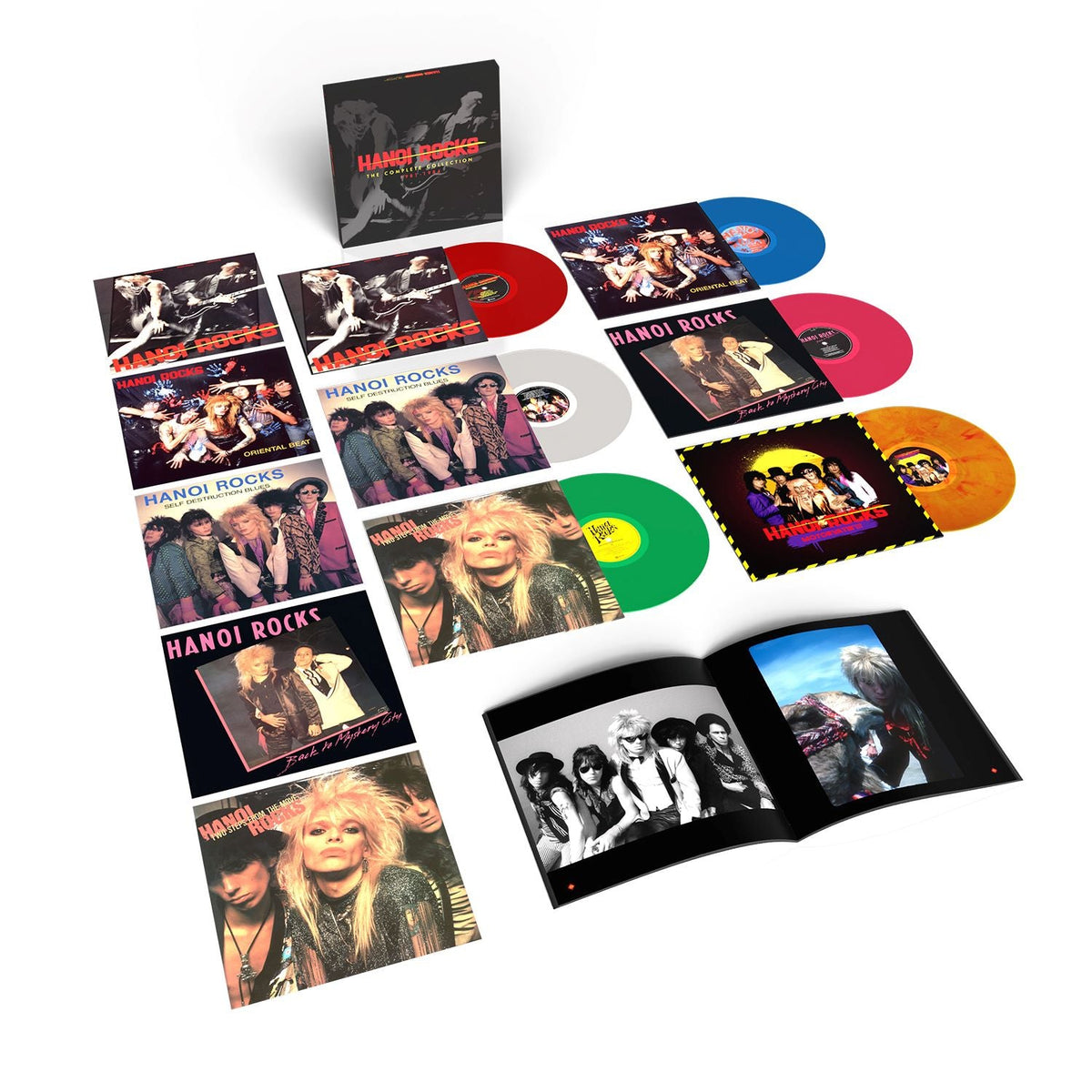 Hanoi Rocks - The Complete Collection (1981-1984) - 6LP box