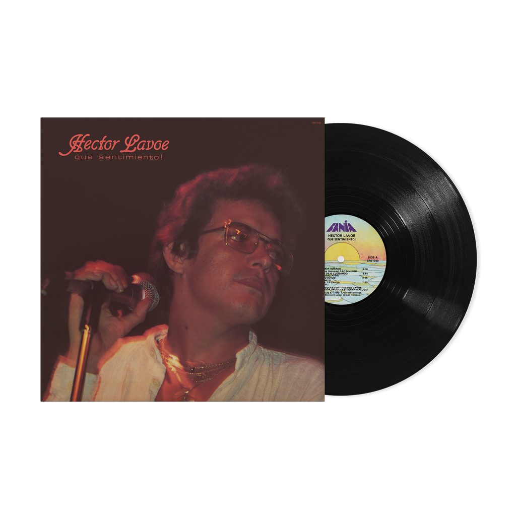Hector Lavoe - Que Sentimiento! jacket and vinyl packshot