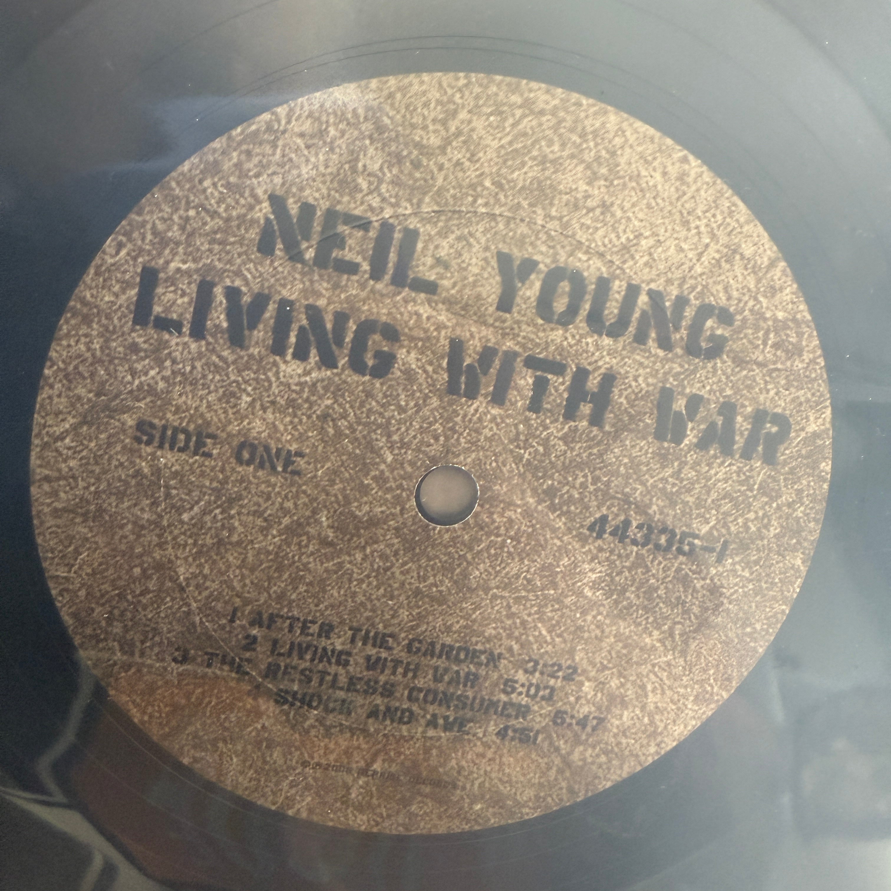Neil Young - Living With War - LP