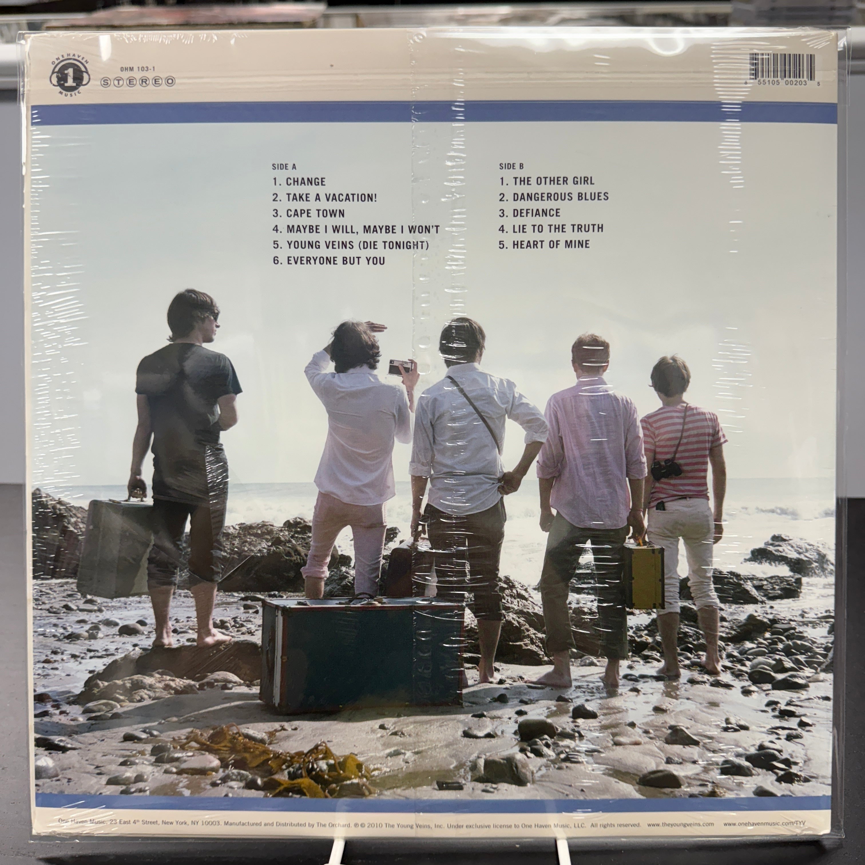 The Young Veins - Take A Vacation! - LP