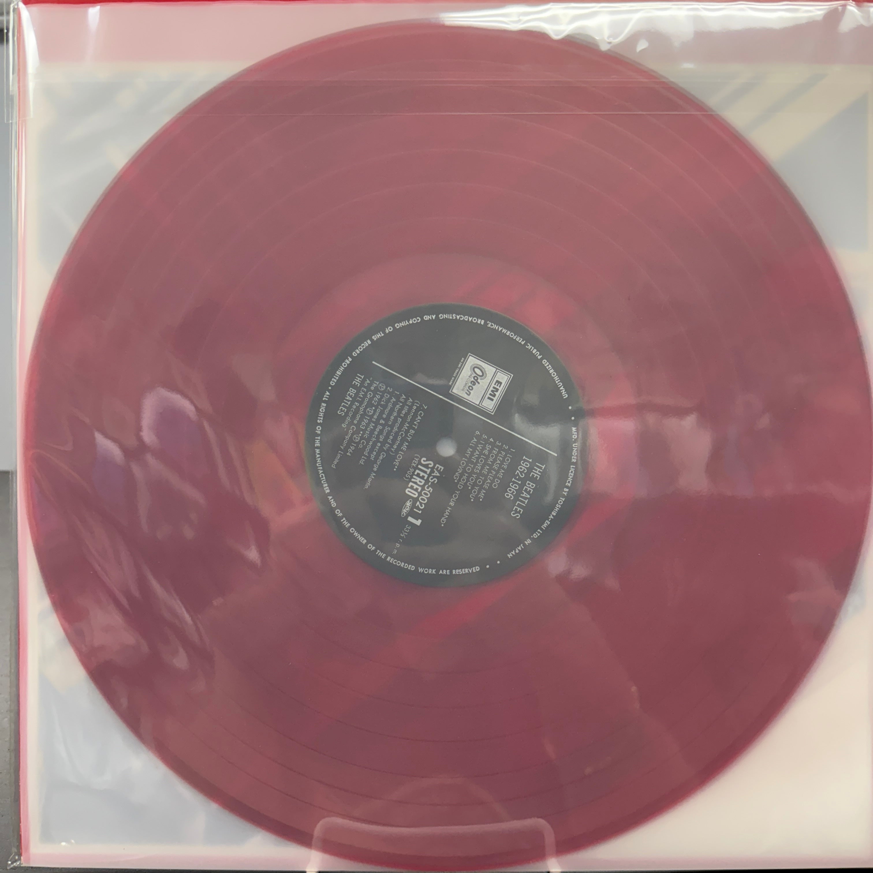 The Beatles - 1962-1966 - Japanese LP