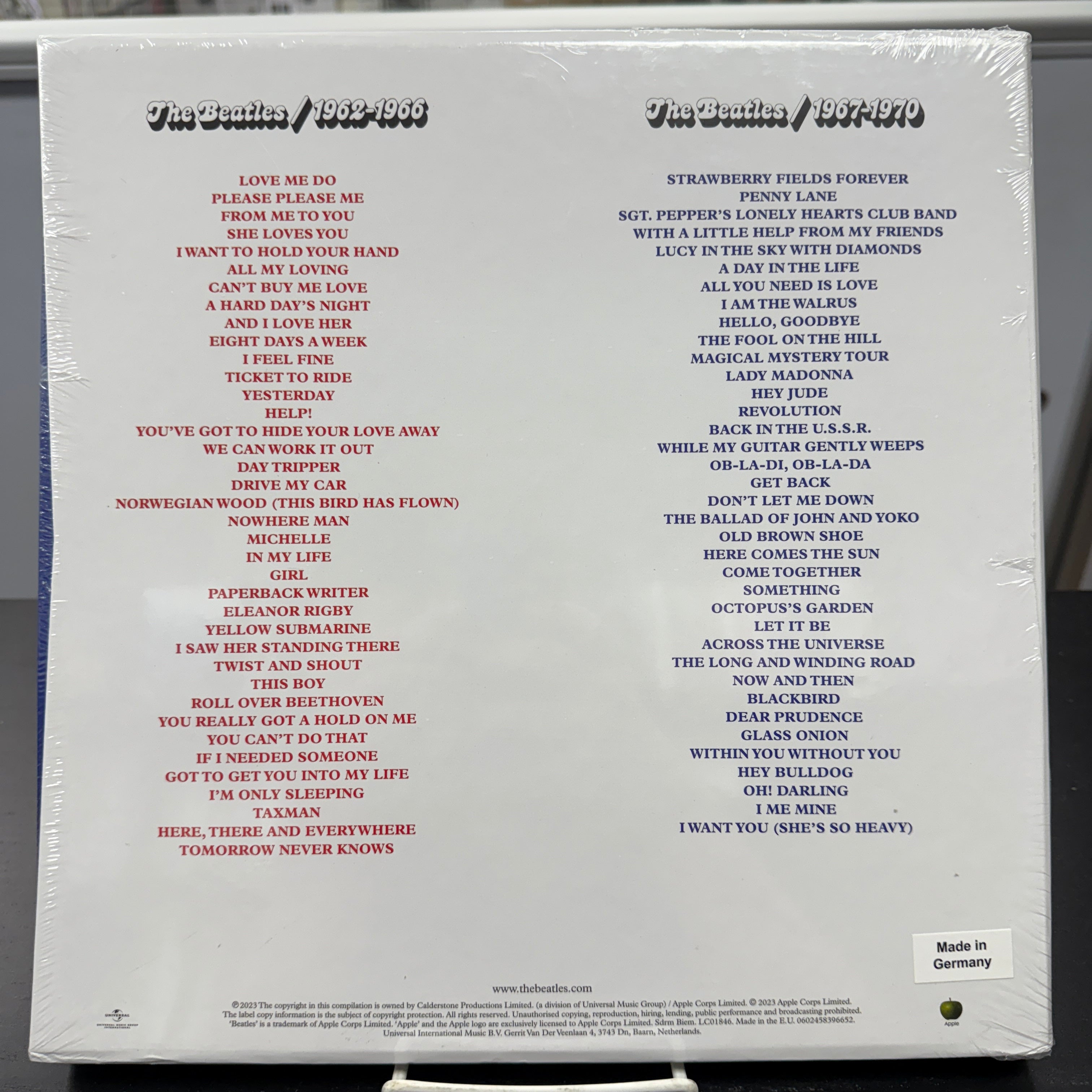 The Beatles - 1962-1966 / 1967-1970 - Colored LP Box Set