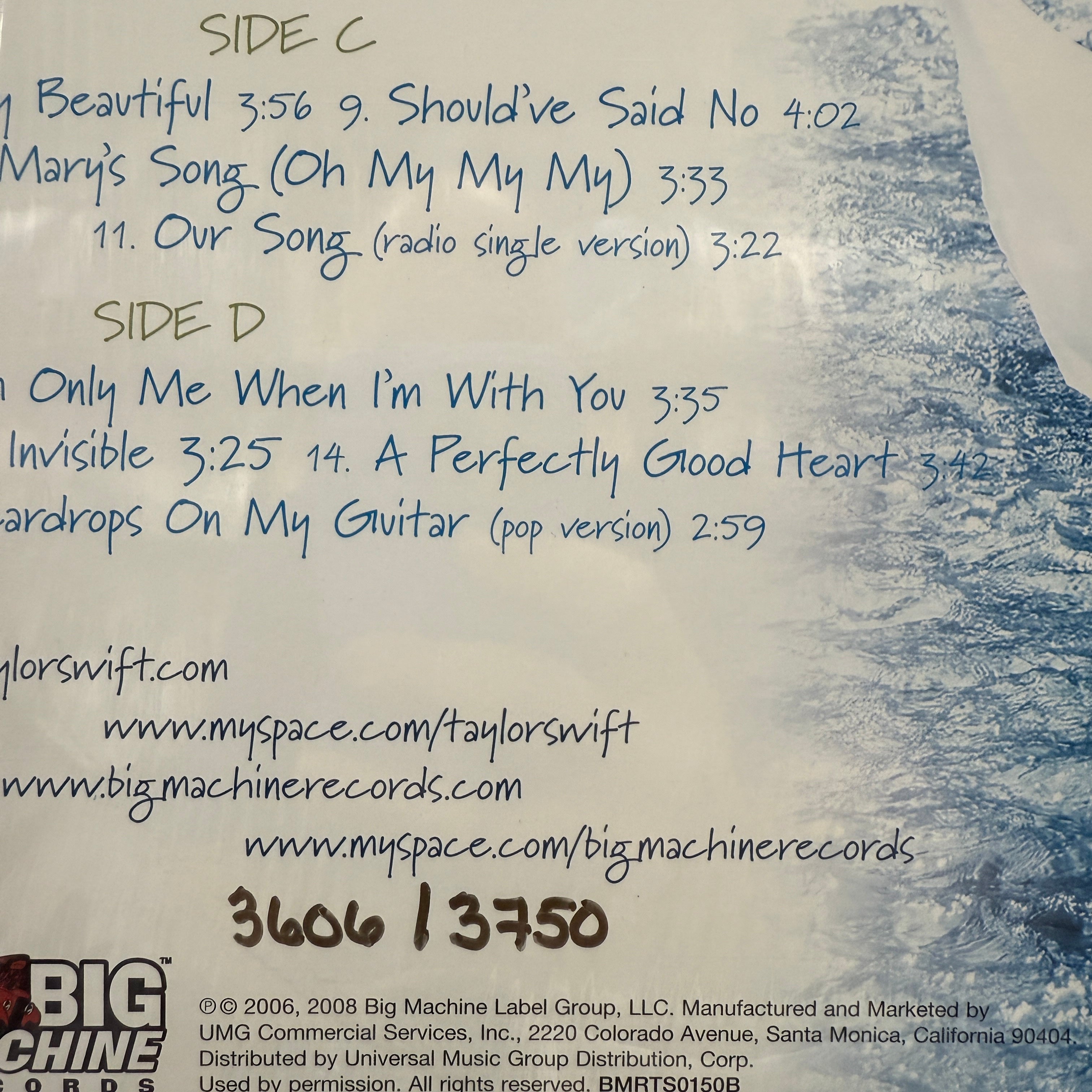 Taylor Swift RSD 同名アルバム US盤LPレコード Taylor Swift - Debut UNOFFICIAL RSD Remake 🩵 There's now bootleg