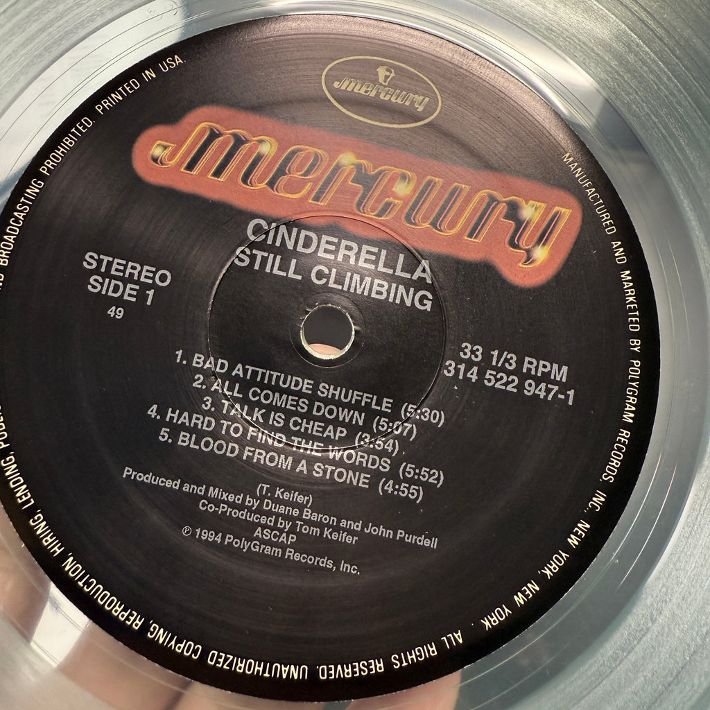 Cinderella - Still Climbing - Autographed LP