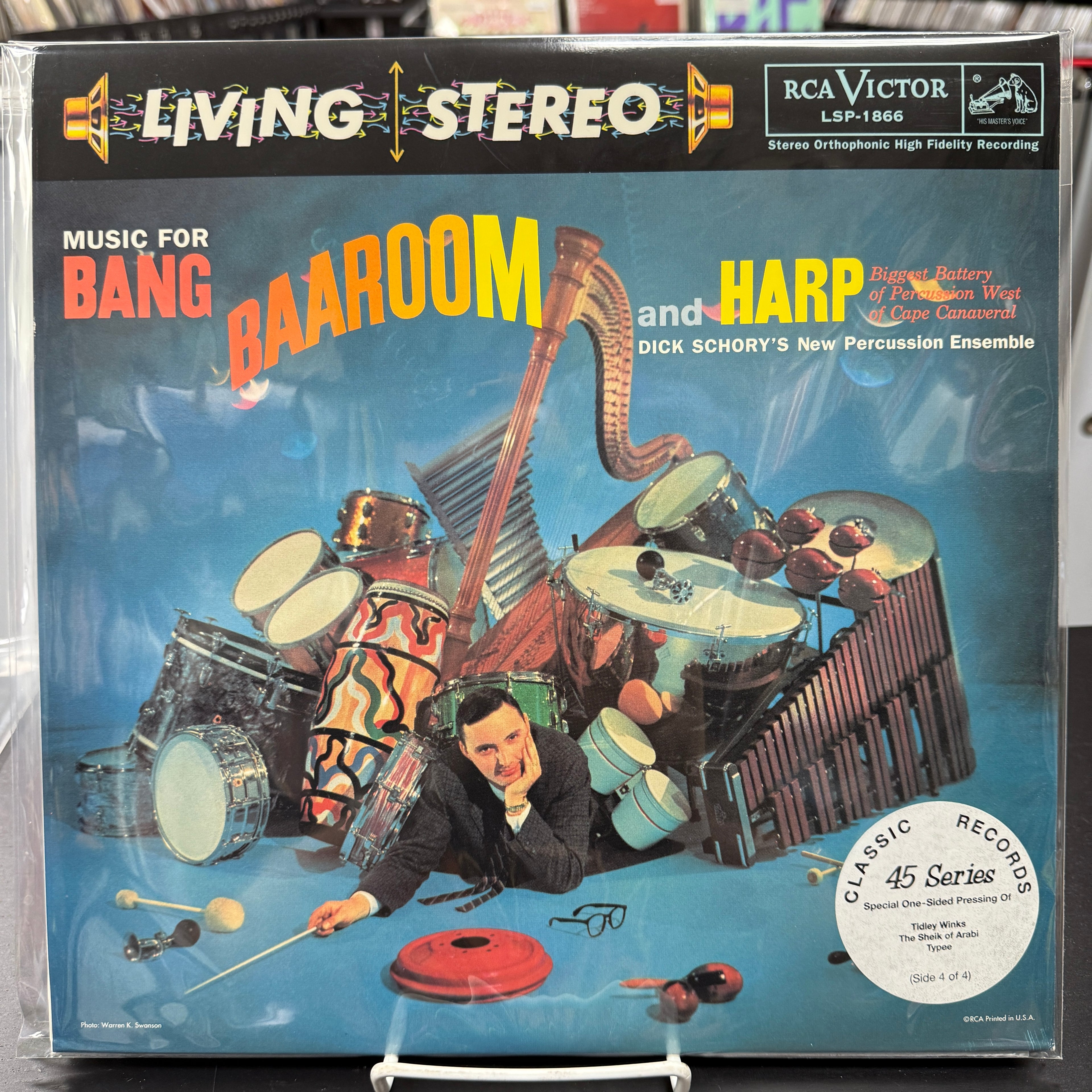 Dick Schory's New Percussion Ensemble - Music For Bang, Baaroom And Harp - Classic Records LP