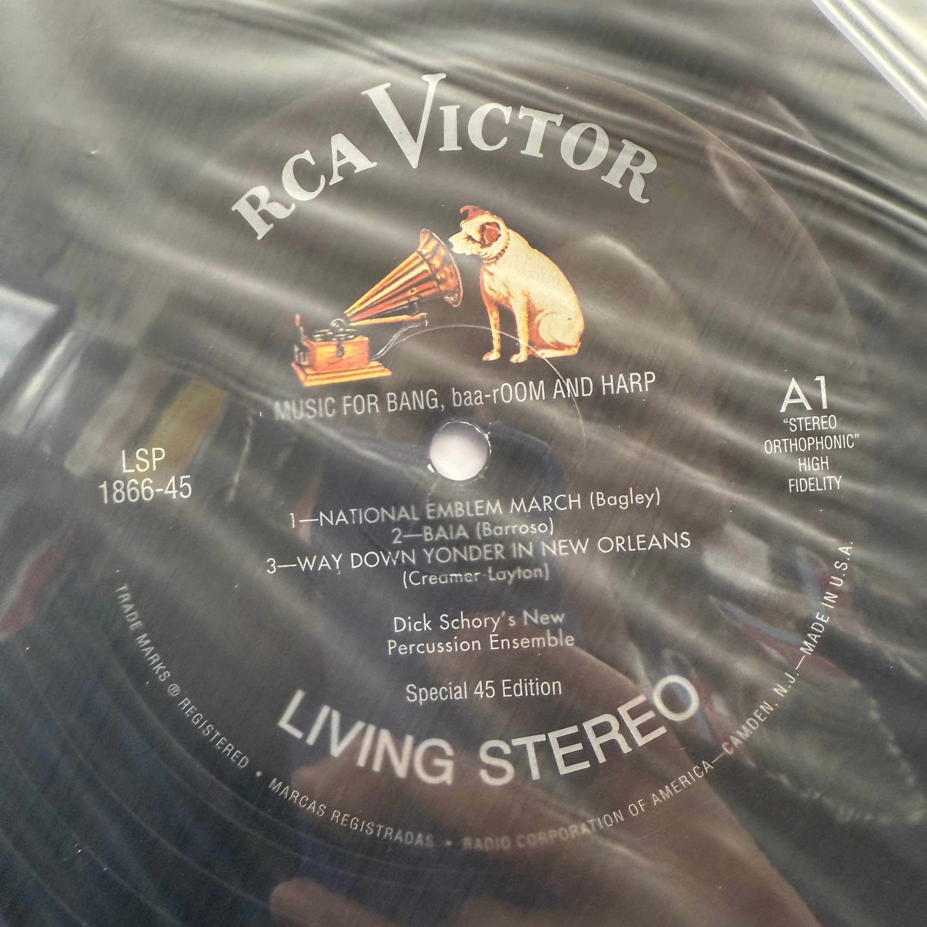 Dick Schory's New Percussion Ensemble - Music For Bang, Baaroom And Harp - Classic Records LP