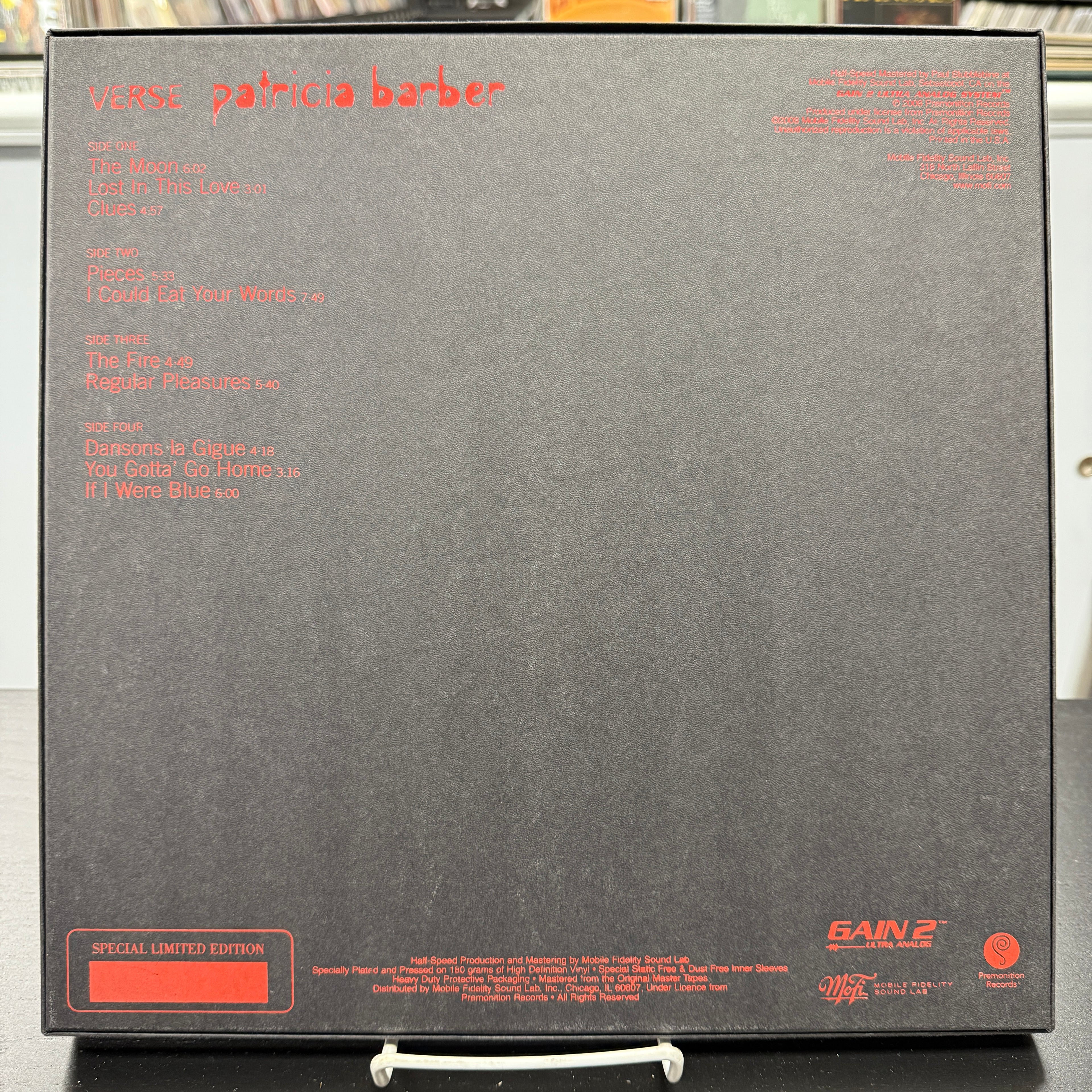 Patricia Barber - Verse - MFSL LP