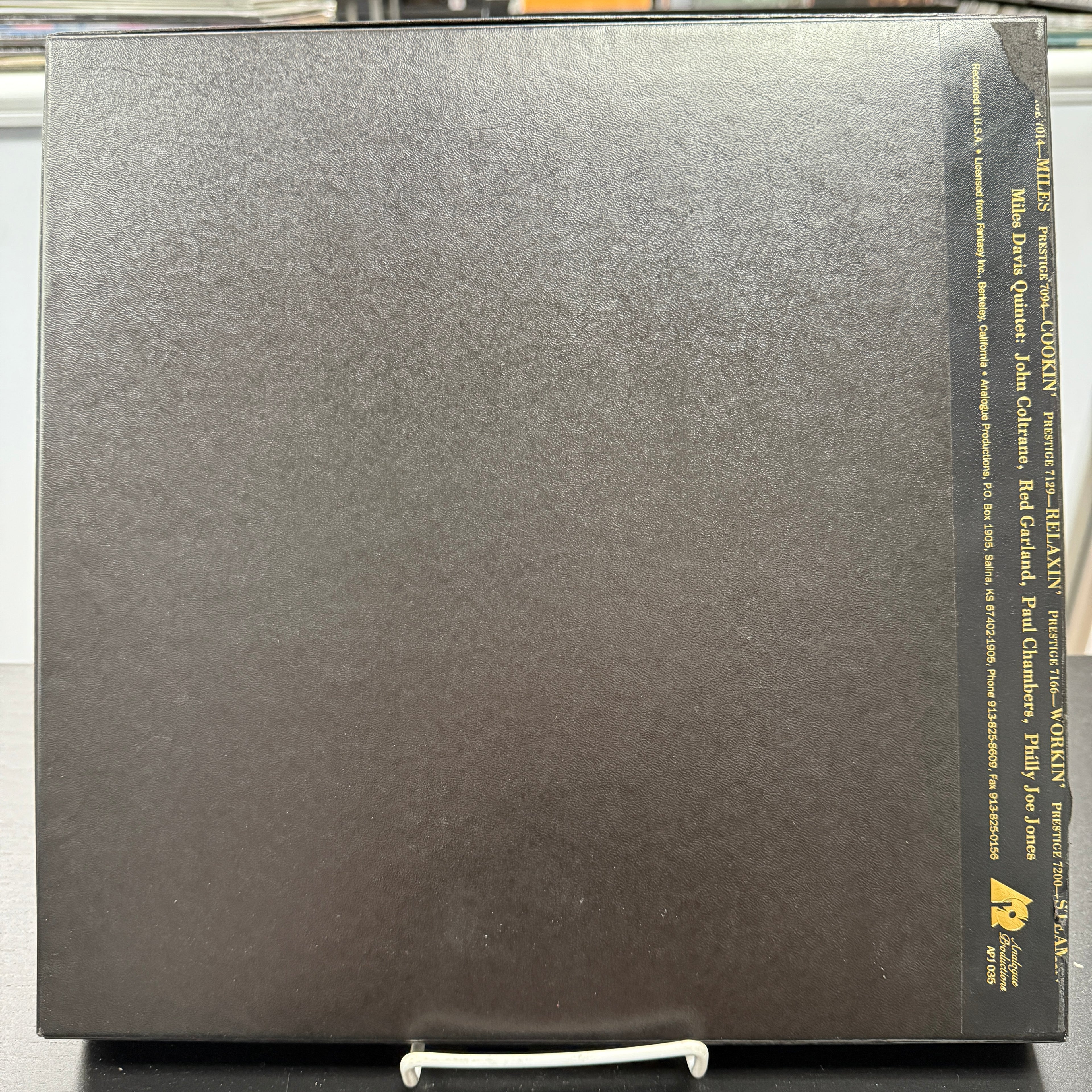 The Miles Davis Quintet ‎- The Great Prestige Recordings - Analogue Productions LP Box Set