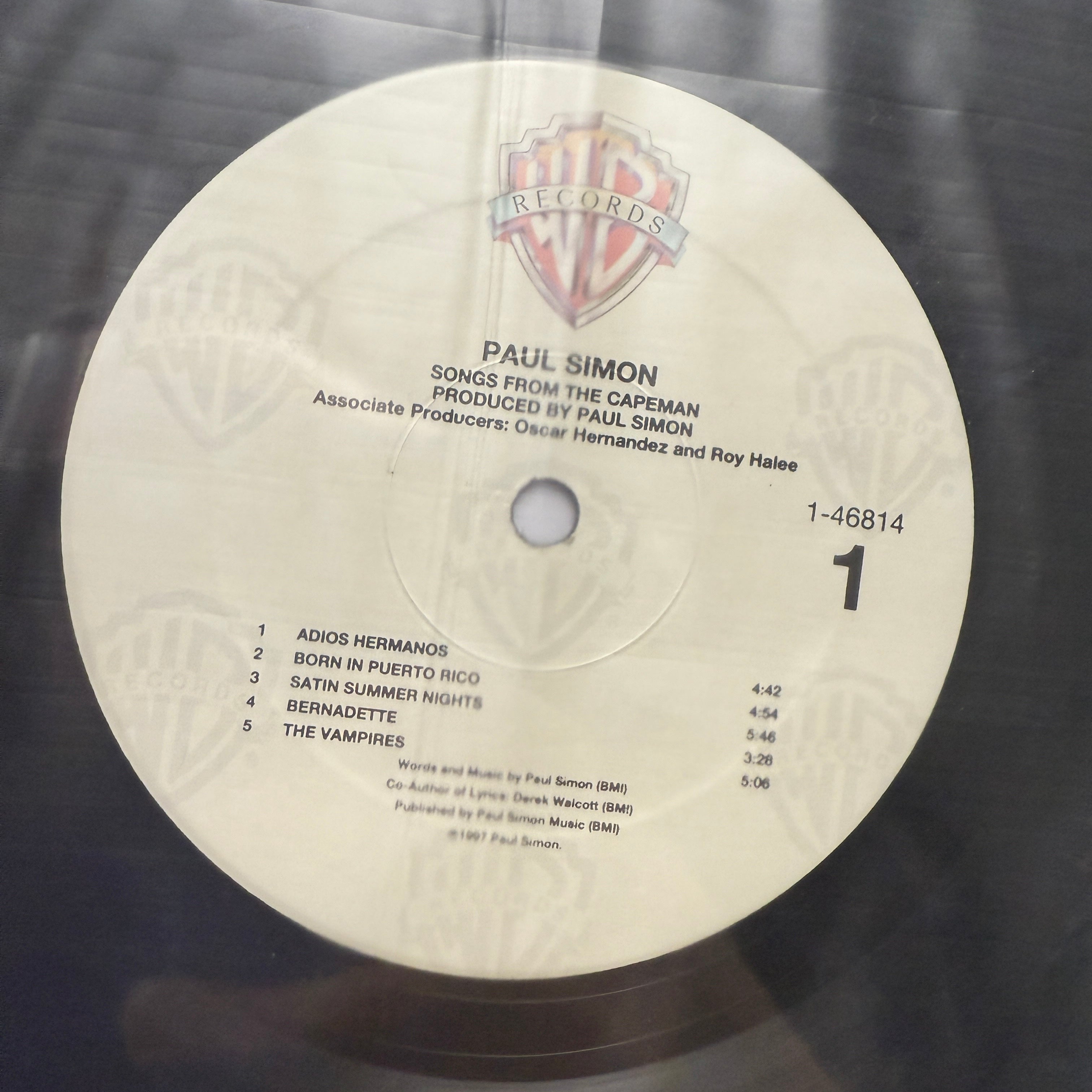 Paul Simon - Songs From The Capeman - LP