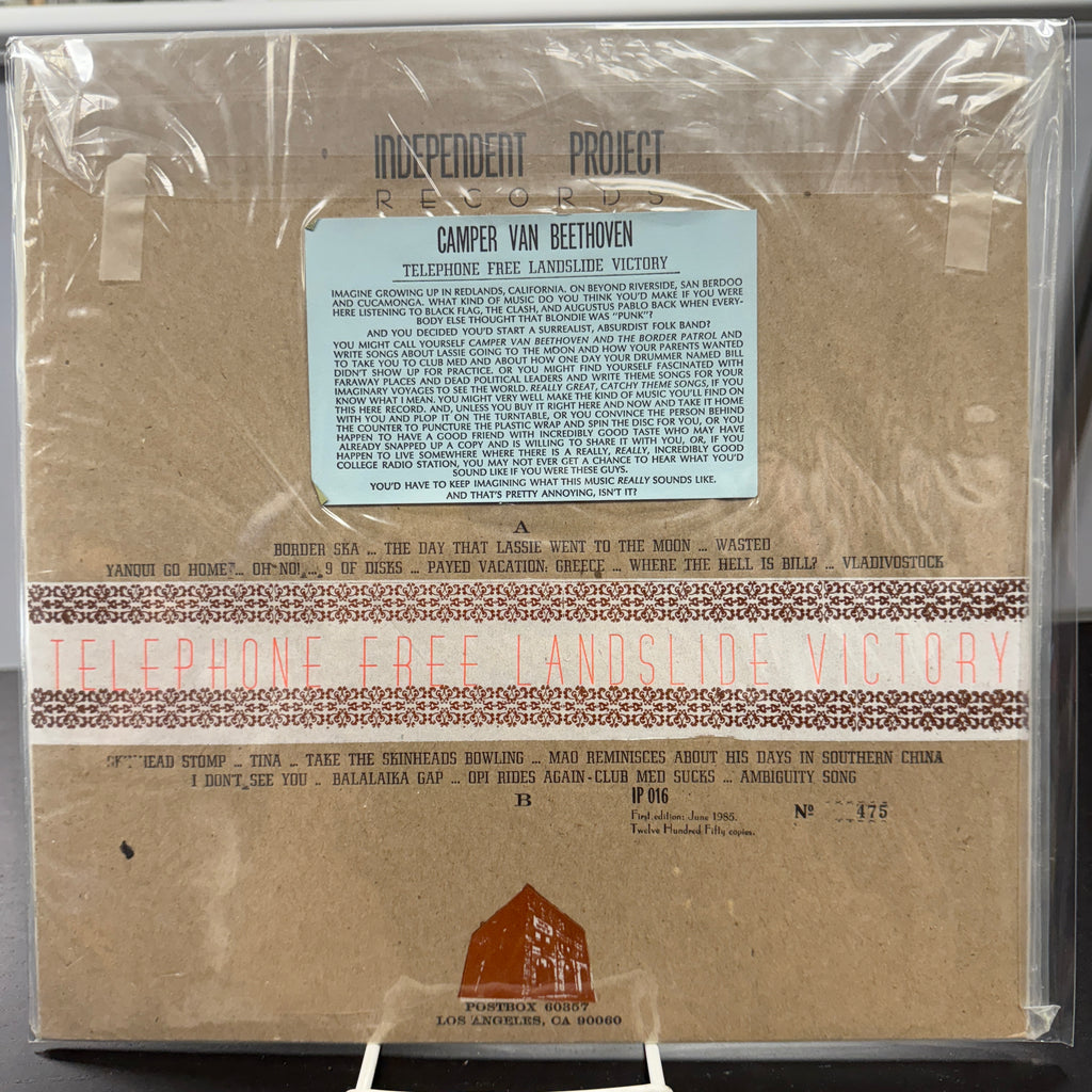 Camper Van Beethoven - Telephone Free Landslide Victory - LP