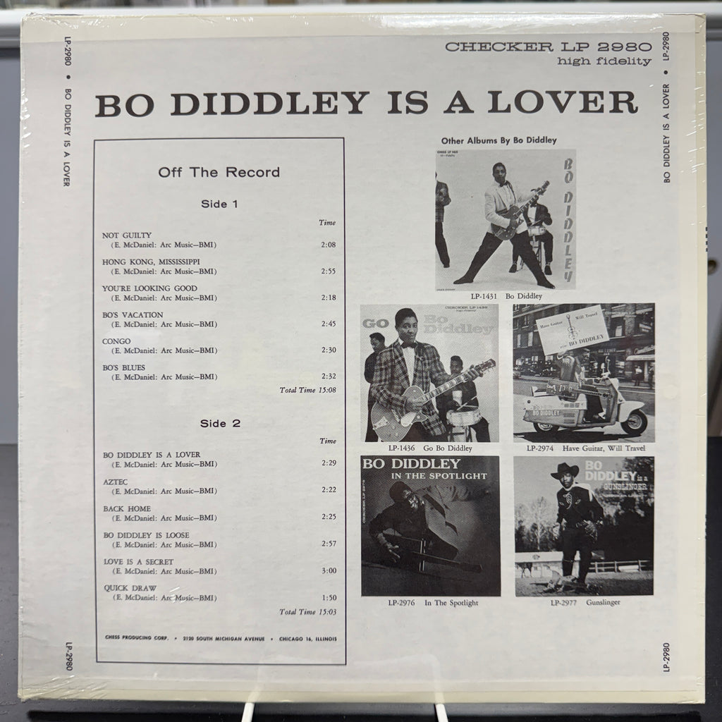 Bo Diddley - Bo Diddley Is A... Lover - LP