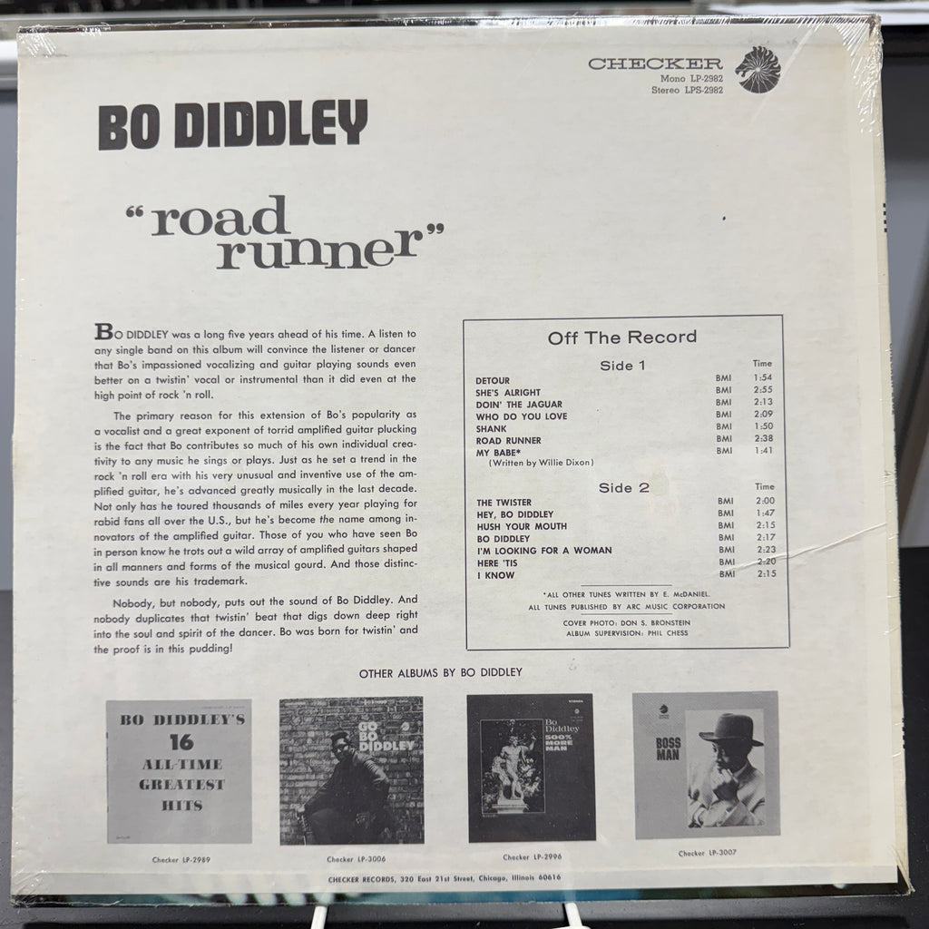 Bo Diddley - "Road Runner" - LP