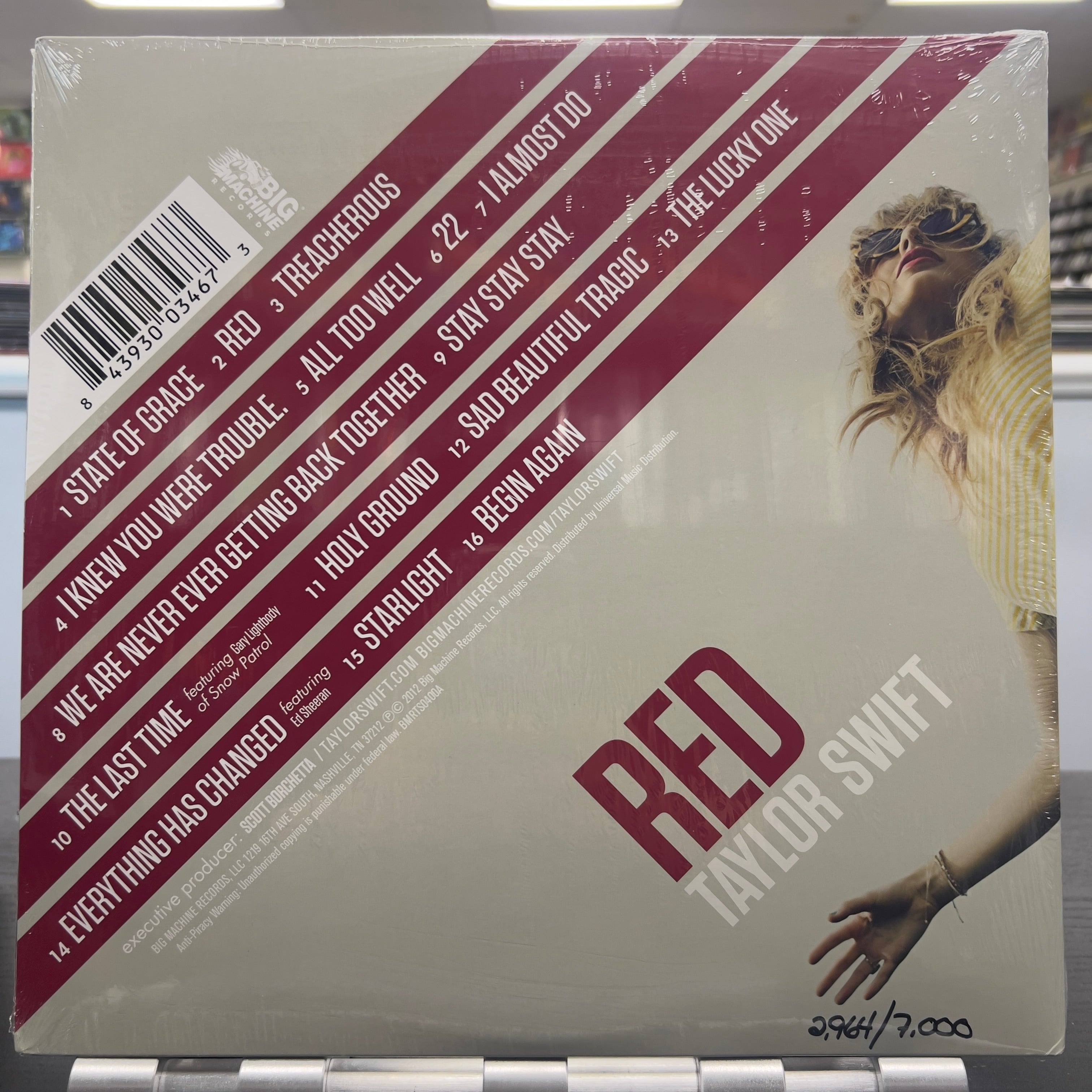 Taylor Swift - Red - RSD LP | The 'In' Groove