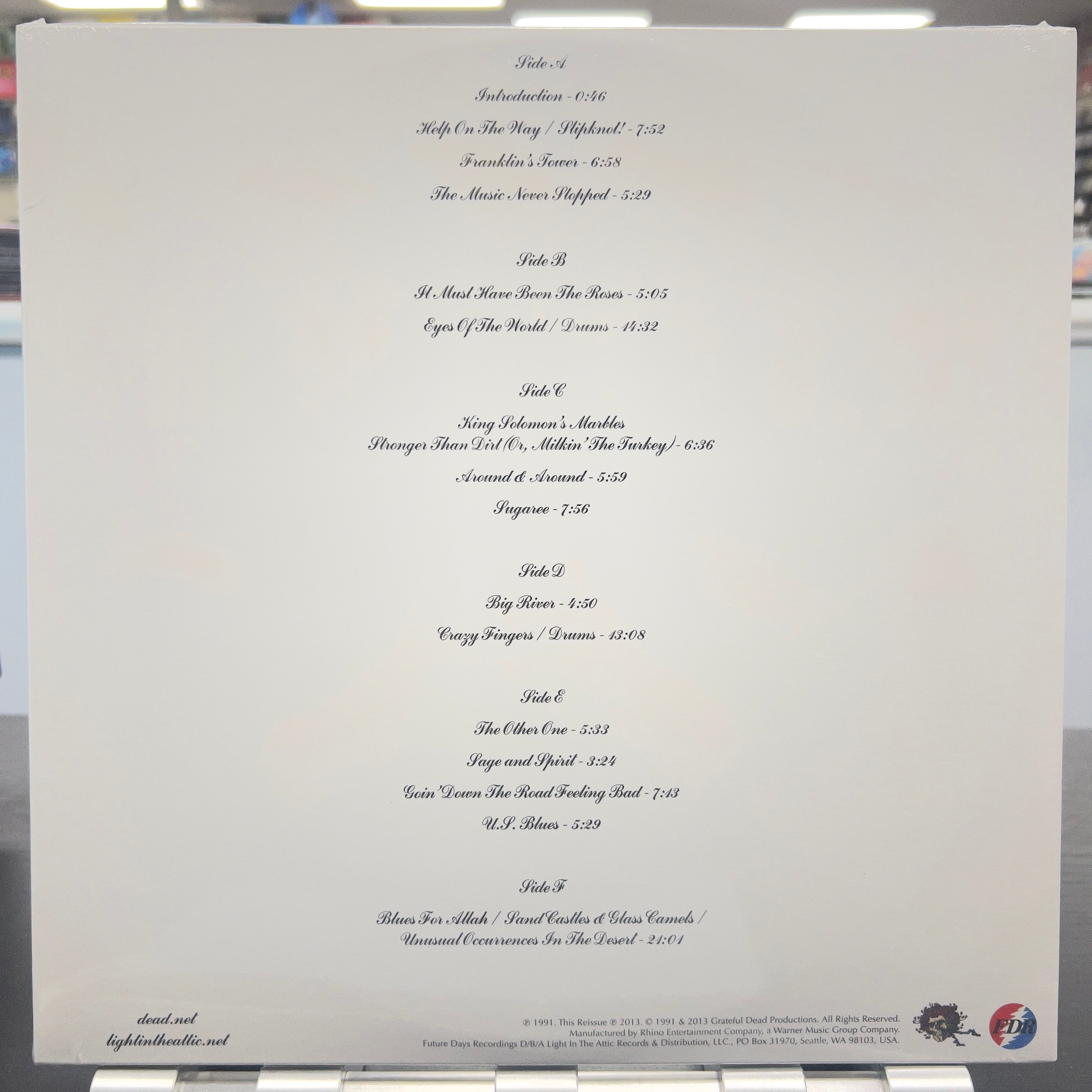 The Grateful Dead - One From The Vault - LP