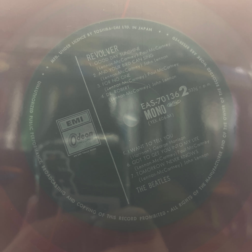 The Beatles - Revolver - Japanese Red Mono LP