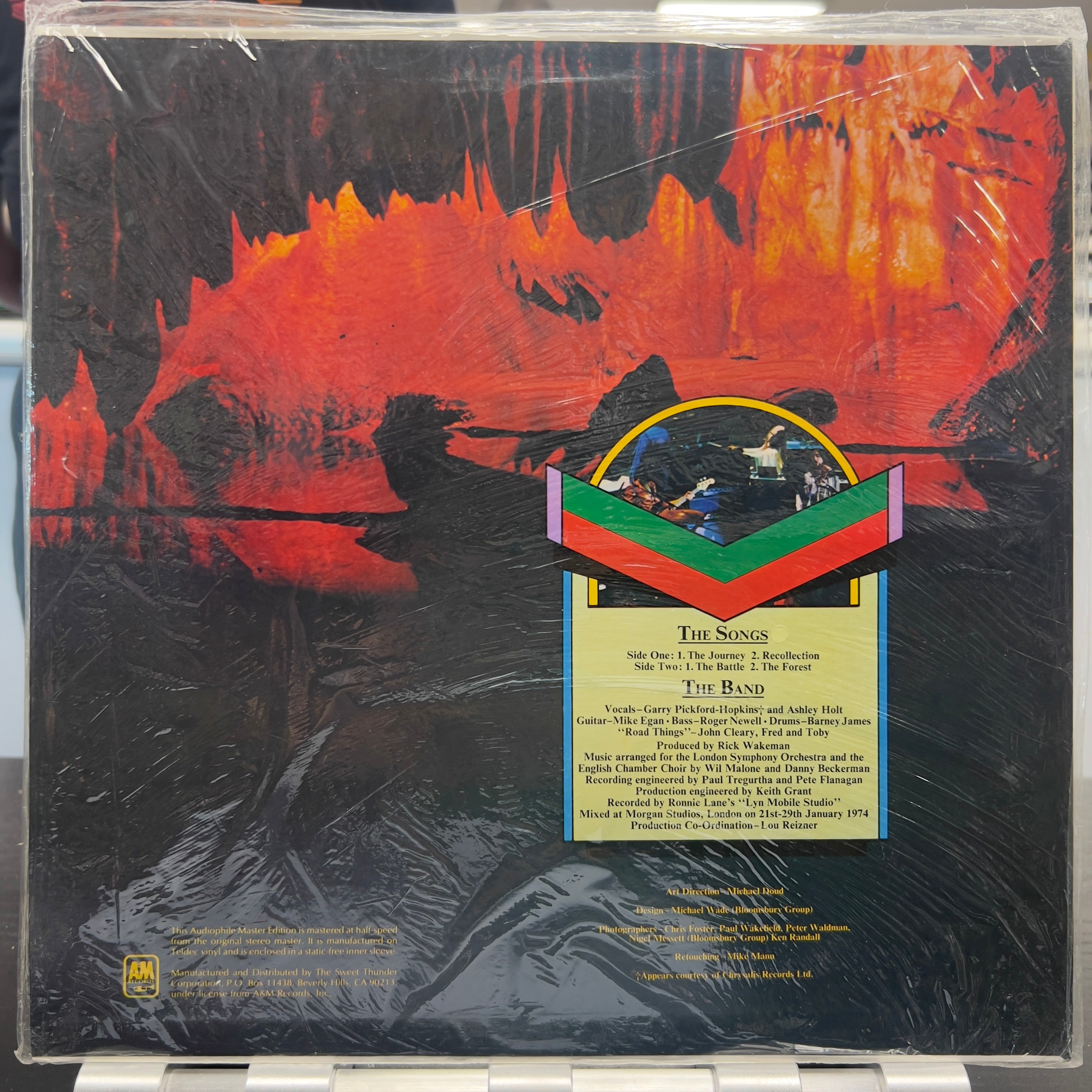 Rick Wakeman - Journey To The Center Of The Earth - Sweet Thunder LP