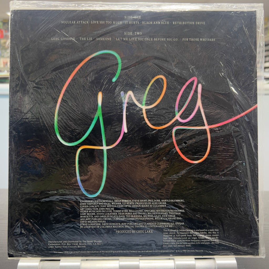 Greg Lake - Greg Lake - Sweet Thunder LP
