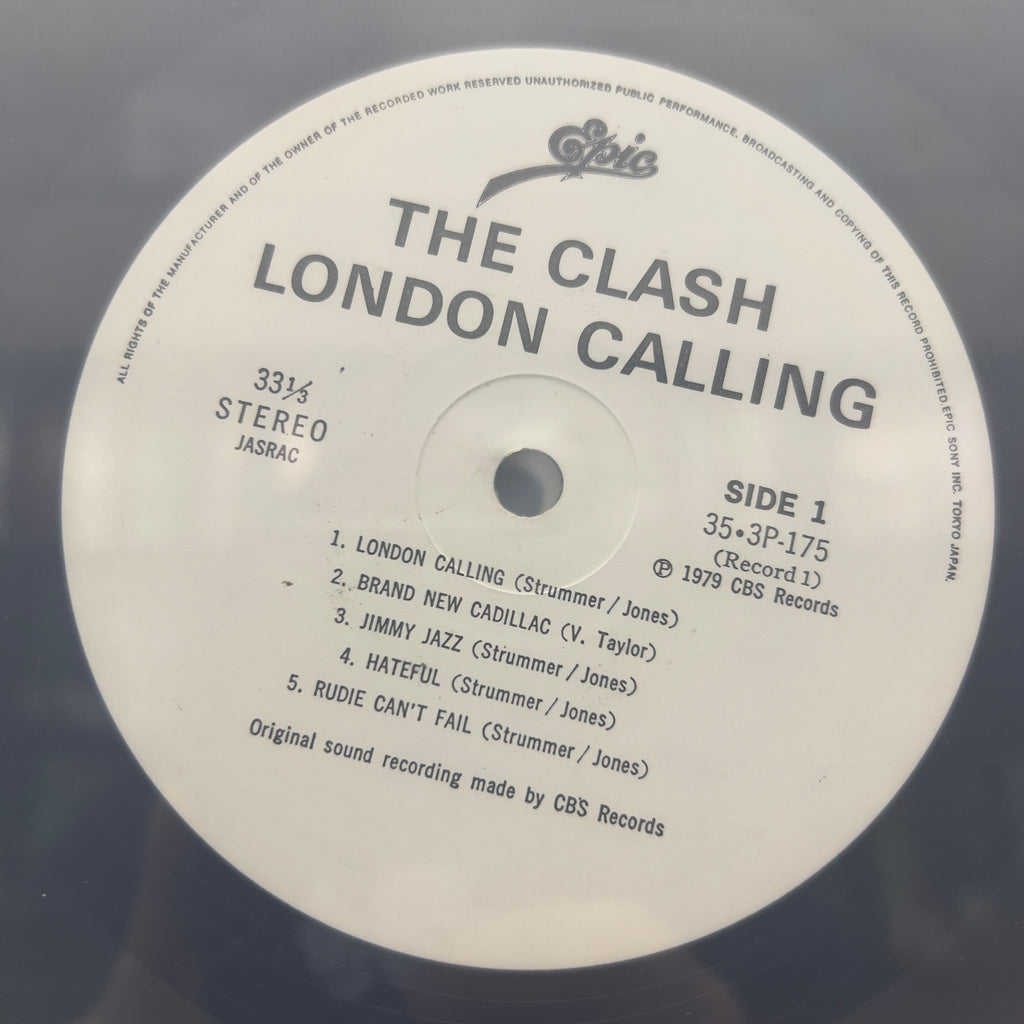 The Clash - London Calling - Japaneese LP