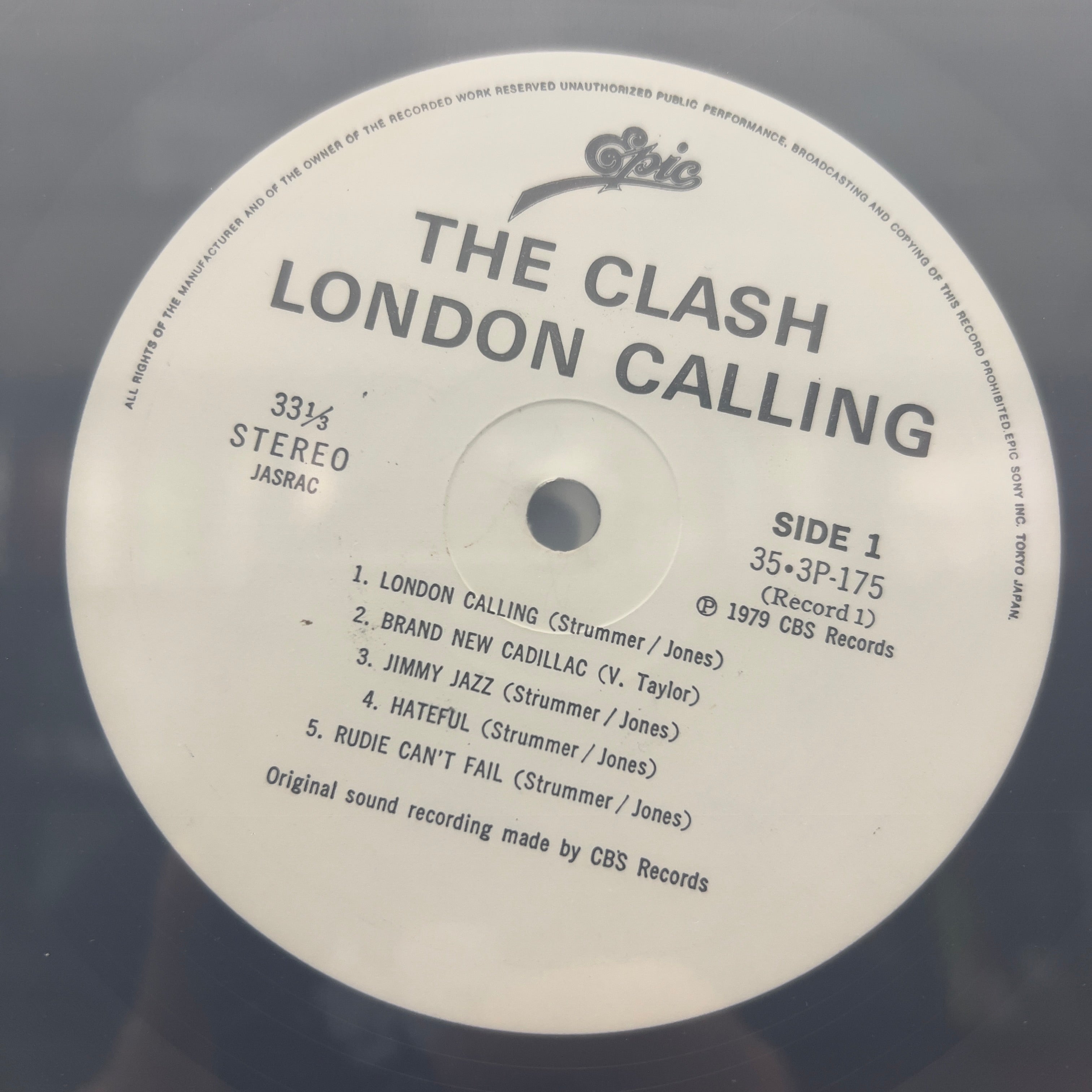 The Clash - London Calling - Japaneese LP