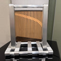 Machined Aluminum Custom Hand-Made Record Display Stand