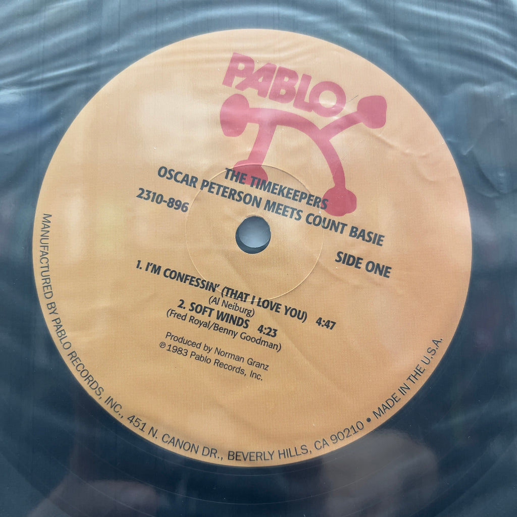 Count Basie Meets Oscar Peterson - The Timekeepers - Analogue Productions 45rpm LP