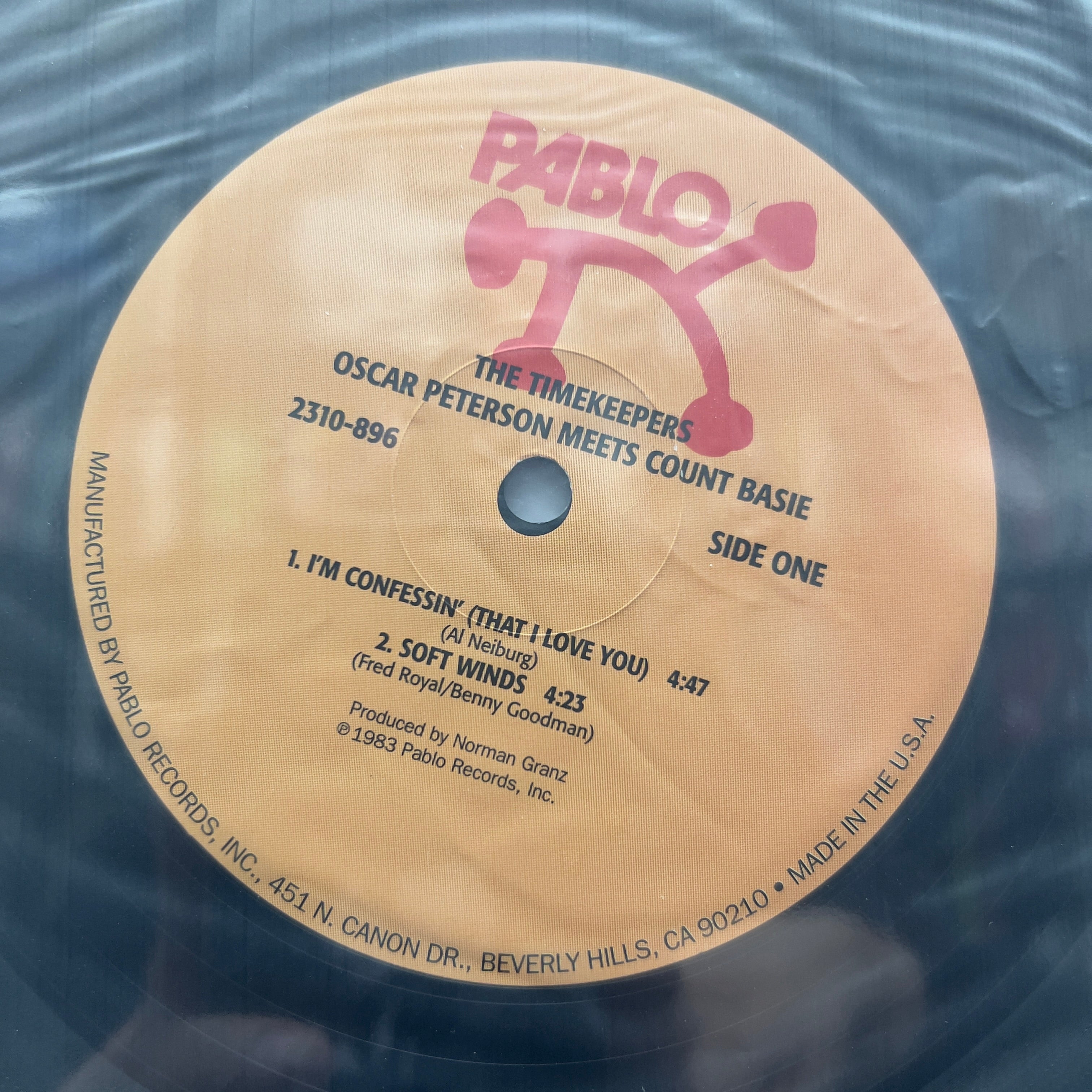Count Basie Meets Oscar Peterson - The Timekeepers - Analogue Productions 45rpm LP