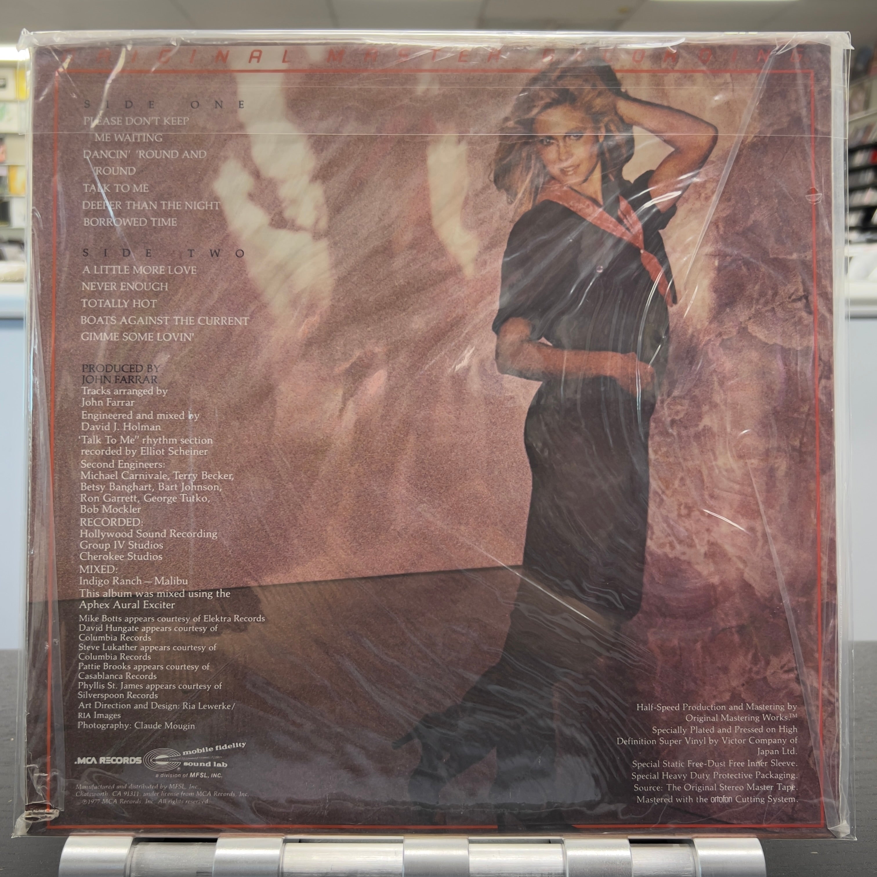 未開封 OLIVIA NEWTON JOHN レア レコード シールド LP Olivia Newton-John - Totally Hot - MFSL LP – The 'In' Groove