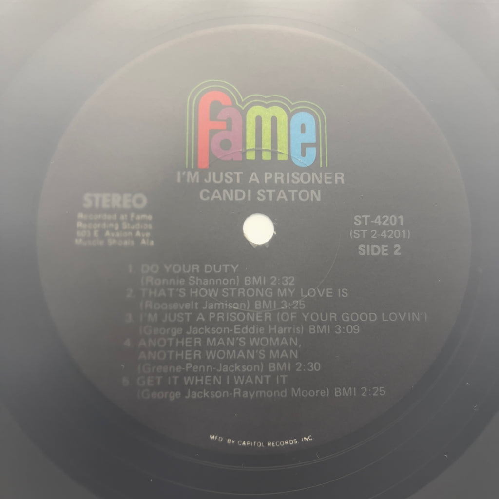 Candi Staton - I'm Just A Prisoner - LP