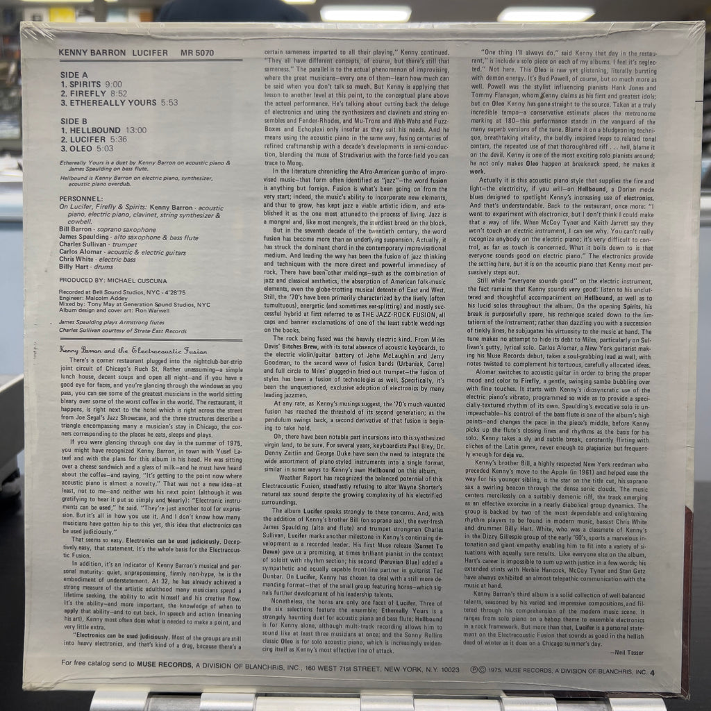 Kenny Barron - Lucifer - LP