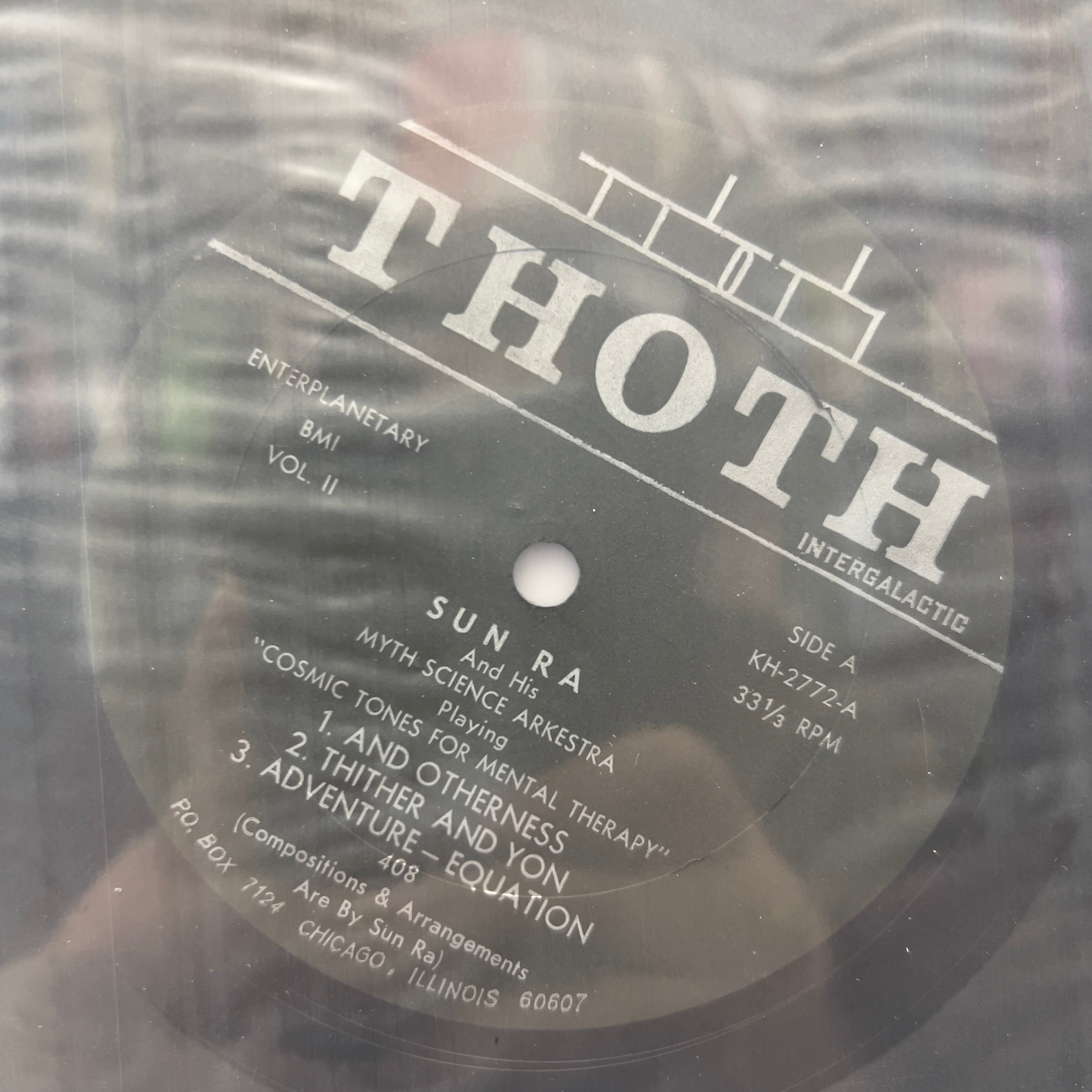 Sun Ra And His Myth Science Arkestra - Cosmic Tones For Mental Therapy - LP