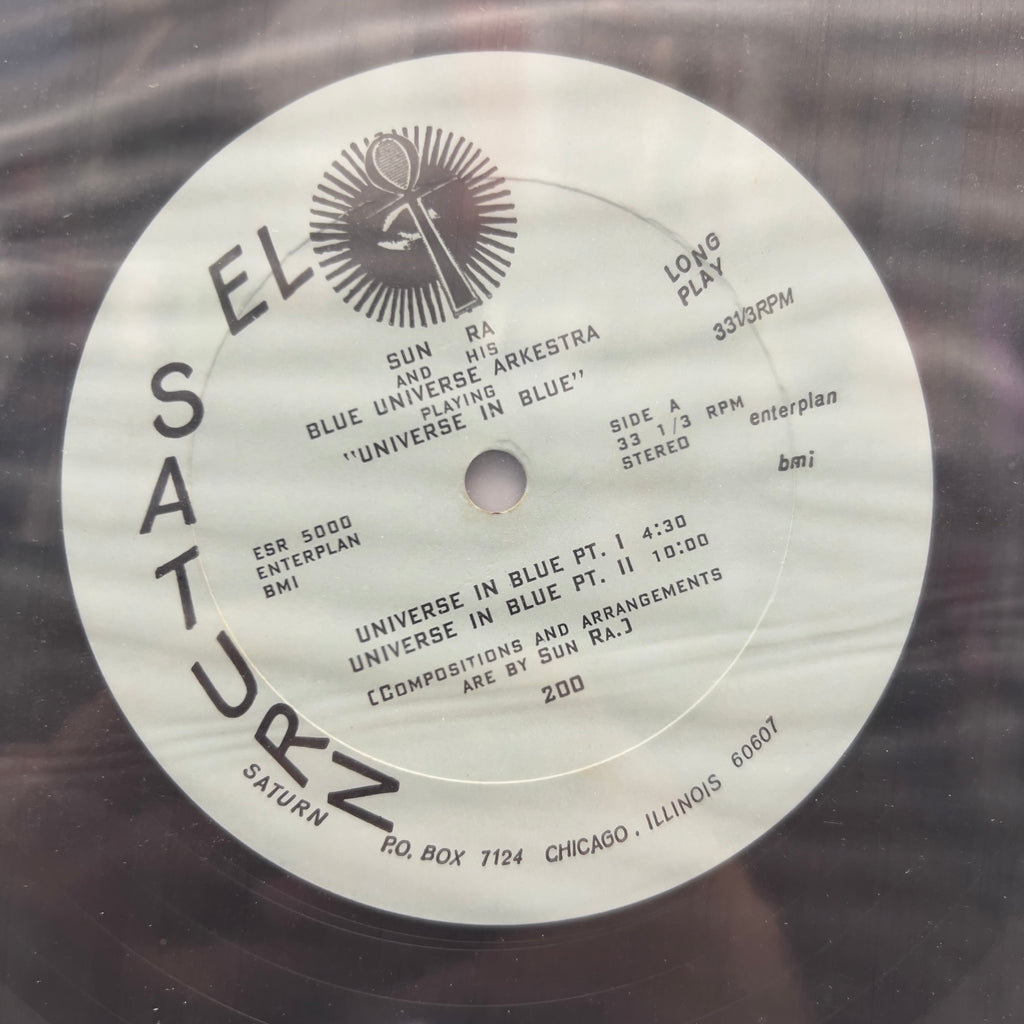 Sun Ra And His "Blue Universe Arkestra - Universe In Blue - LP