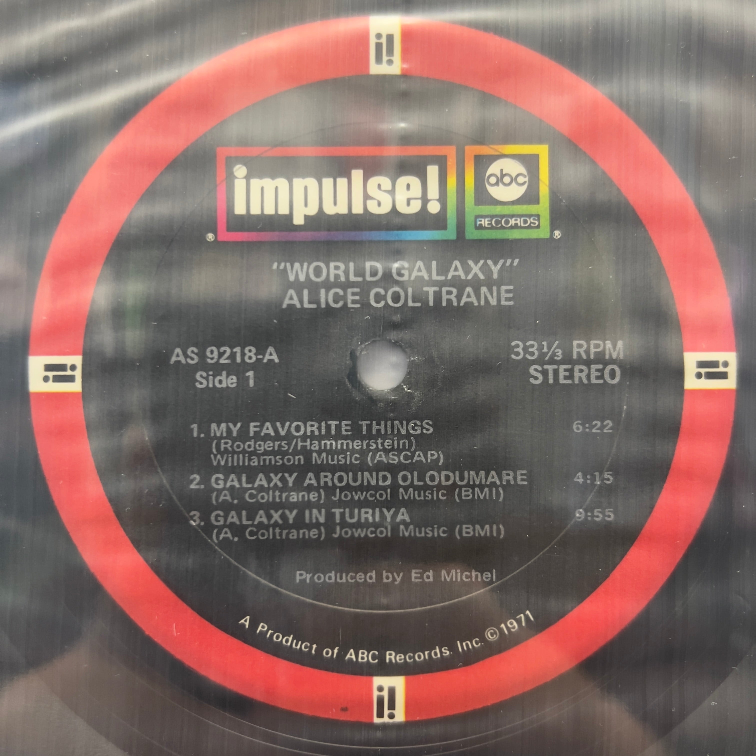 Alice Coltrane With Strings - World Galaxy - LP