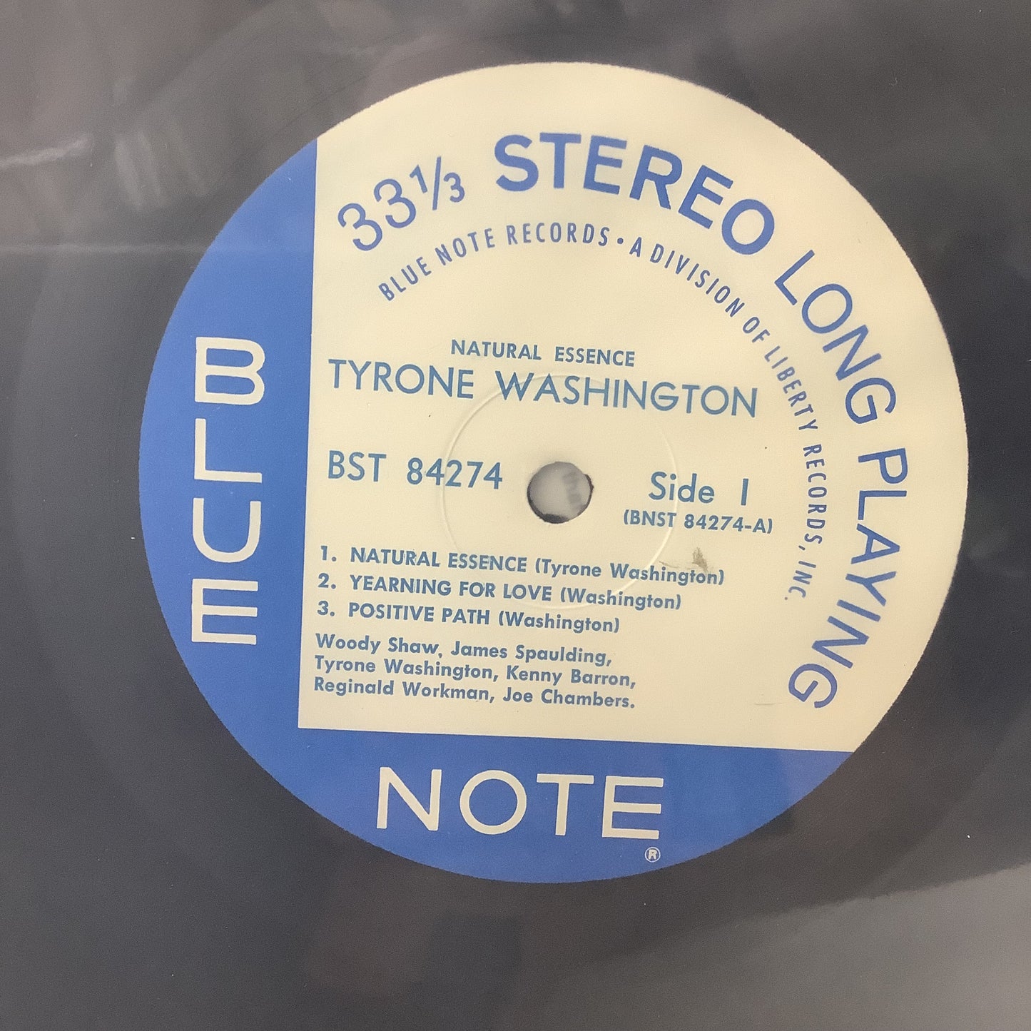 Tyrone Washington - Natural Essence - Blue Note LP