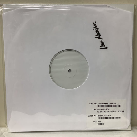 Van Morrison - Latest Record Project Volume 1 - Test Pressing LP