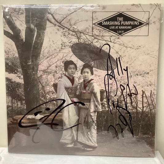 Smashing Pumpkins – Live at Kawasaki 2.24.92 – Autogrammierte LP