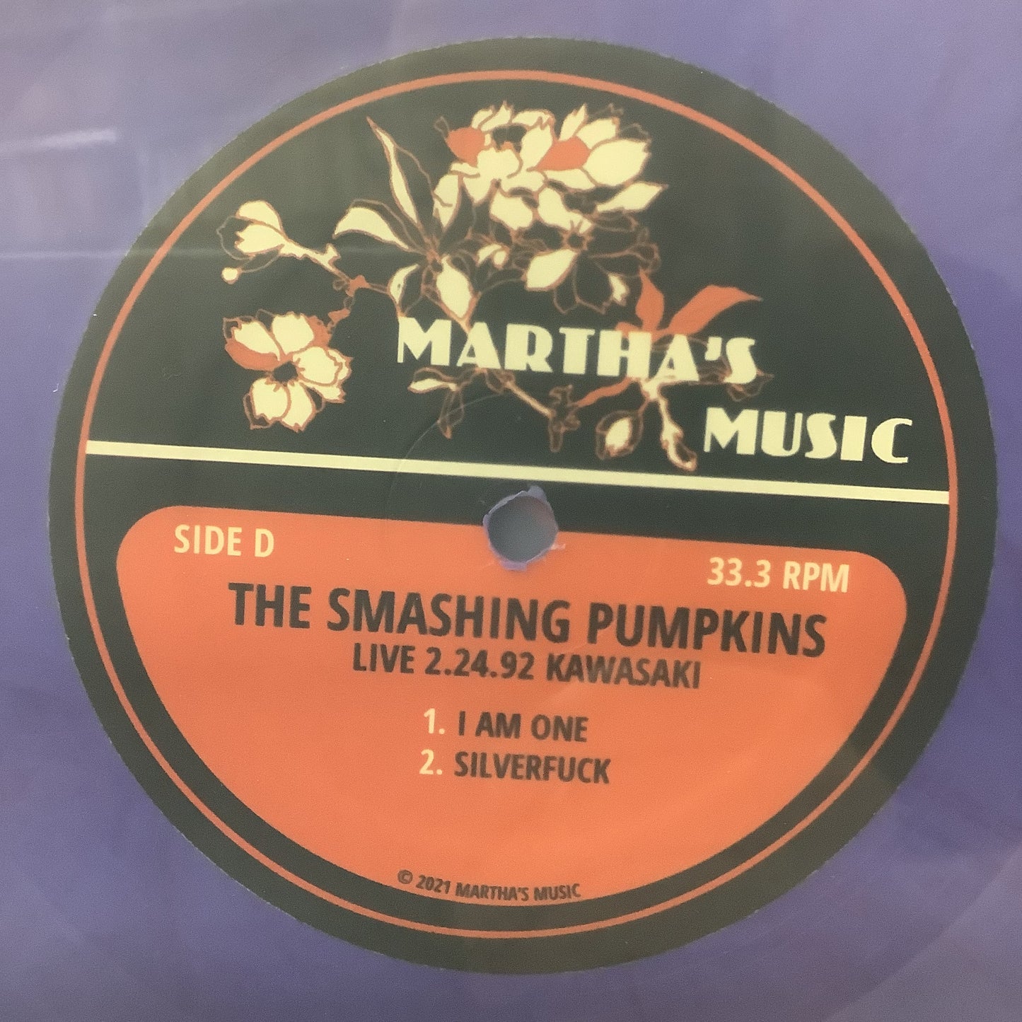 Smashing Pumpkins - Live at Kawasaki 2.24.92 - Autographed LP