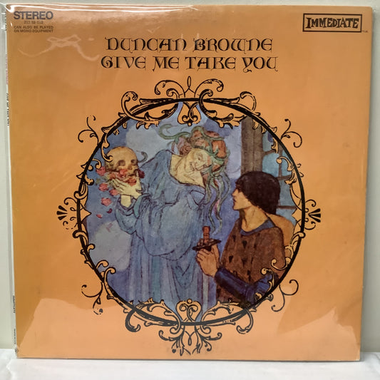 Duncan Browne - Give Me Take You - LP