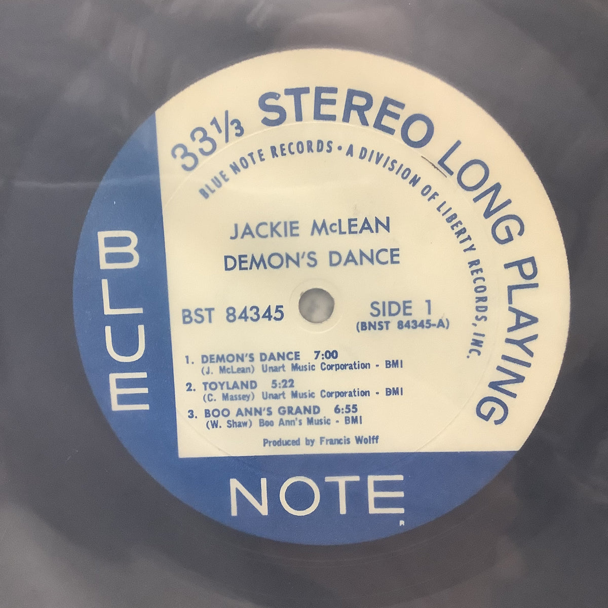 Jackie McLean - Demon's Dance - Blue Note LP – The 'In' Groove