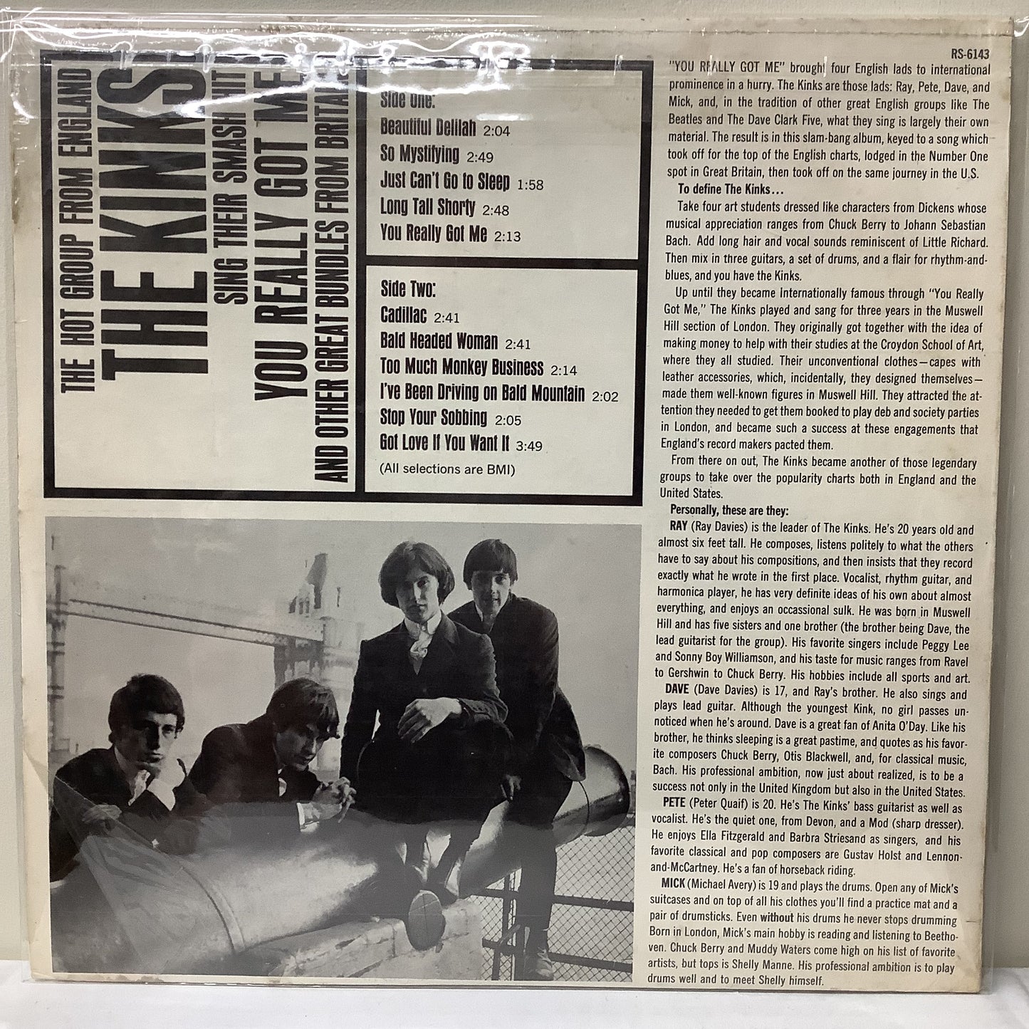 The Kinks - Realmente me tienes - Reprise LP