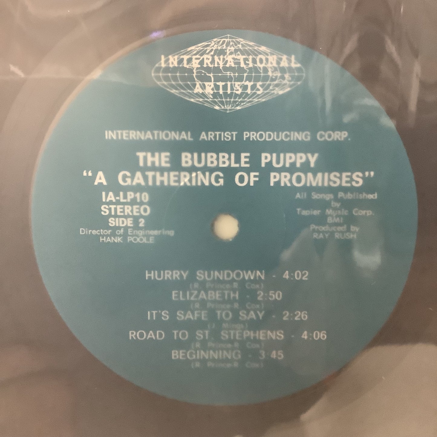 Bubble Puppy - A Gathering of Promises - International Artists LP