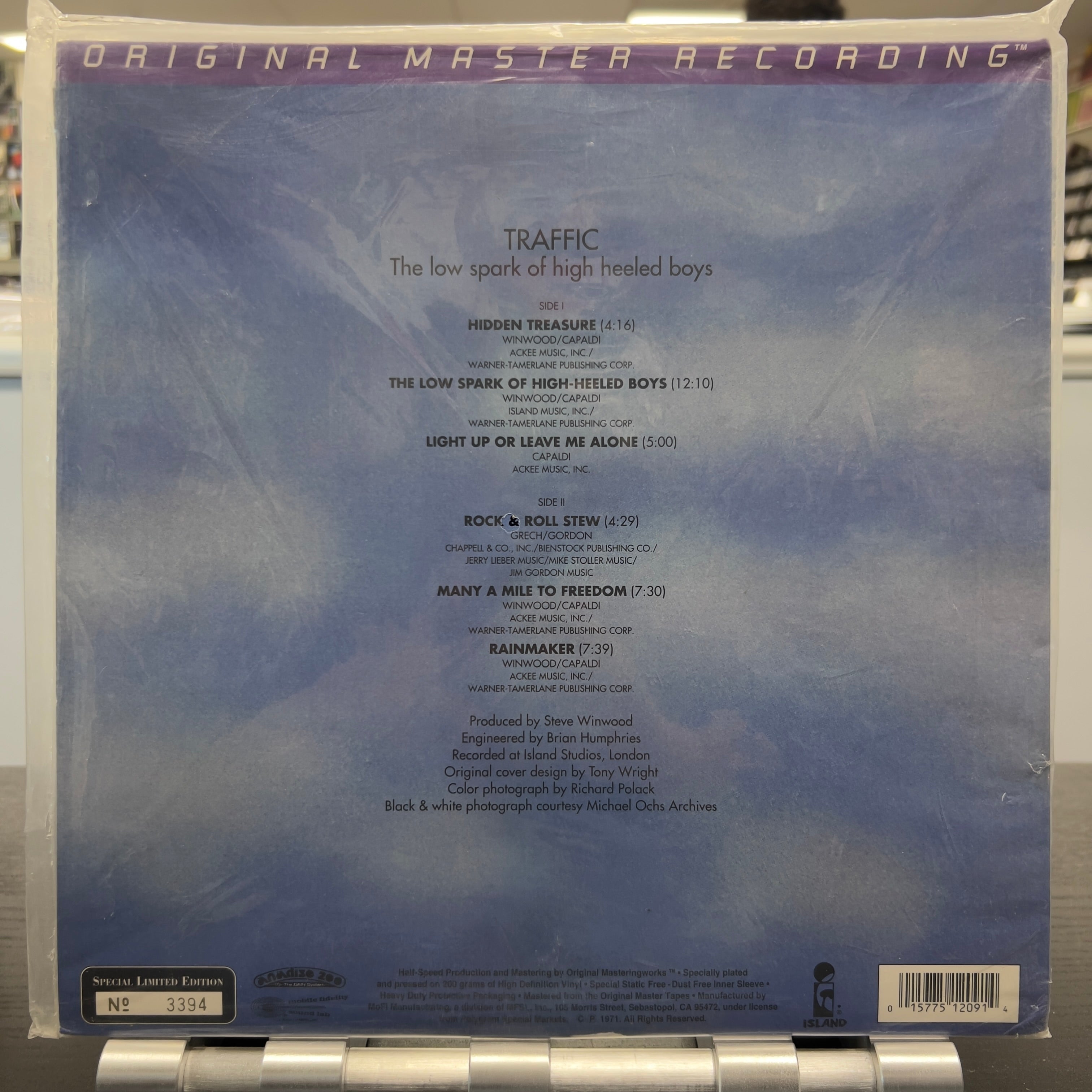 Traffic - The Low Spark Of High Heeled Boys - MFSL LP – The 'In