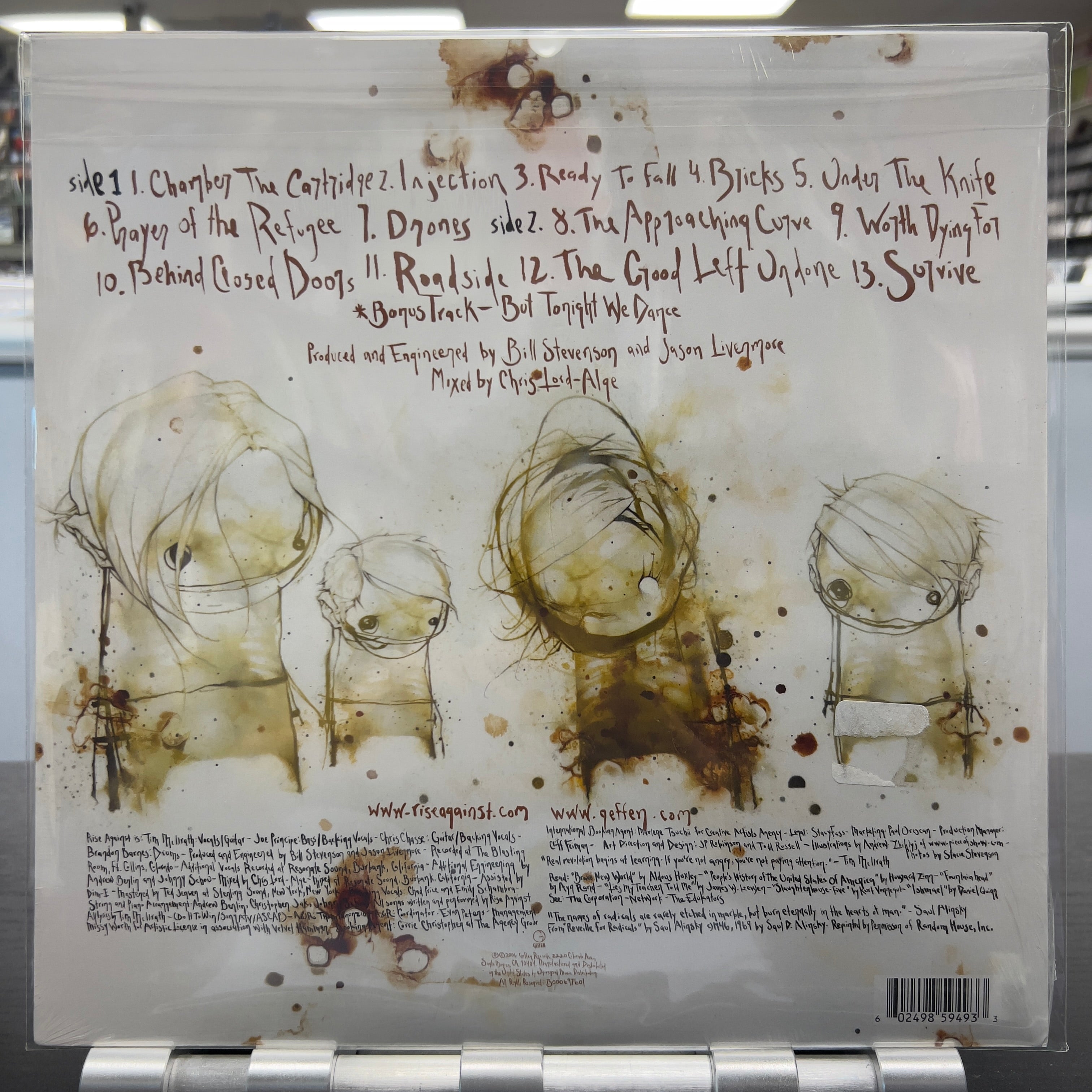 Rise Against - The Sufferer & The Witness - LP
