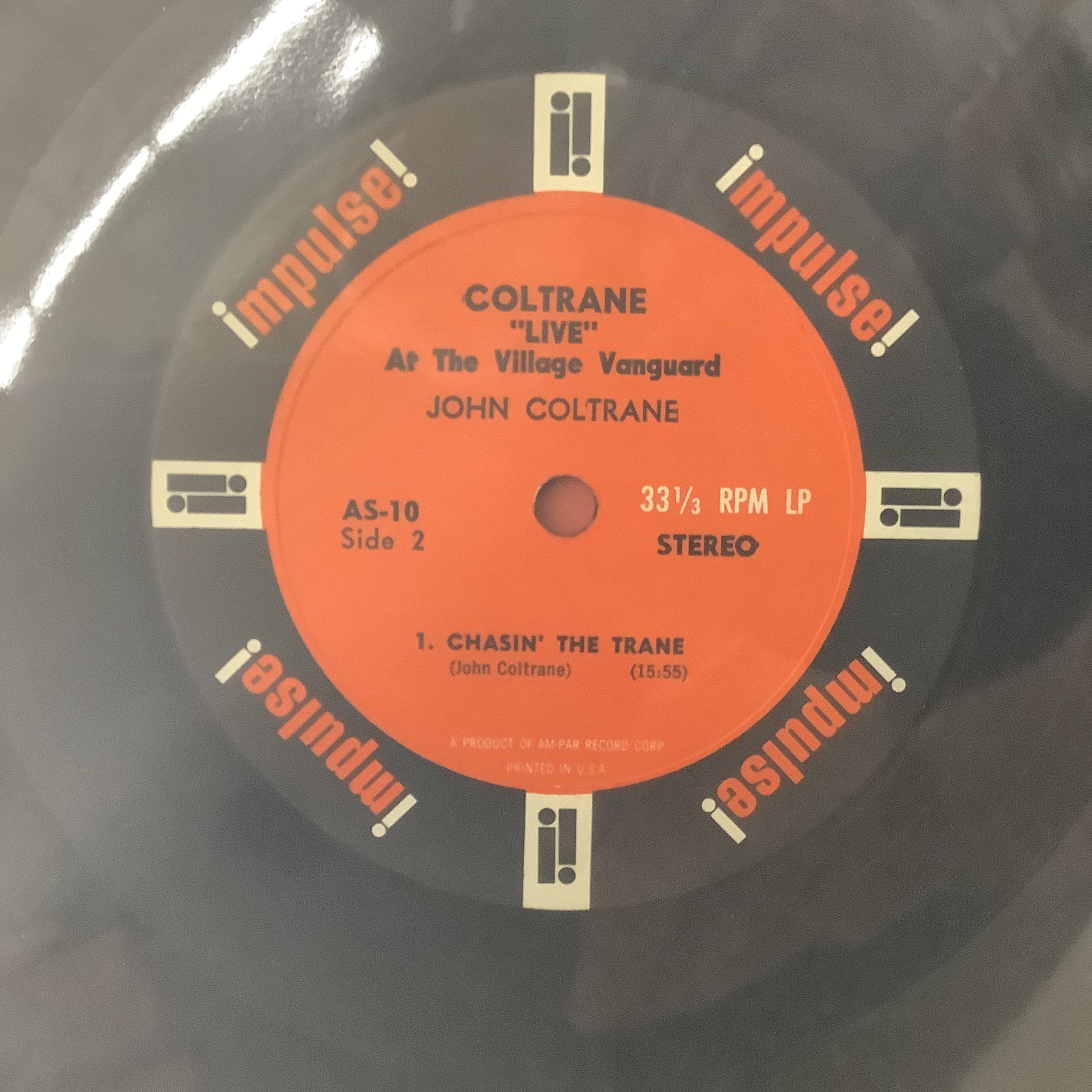 John Coltrane - "Live" at the Village Vanguard - Impulse LP