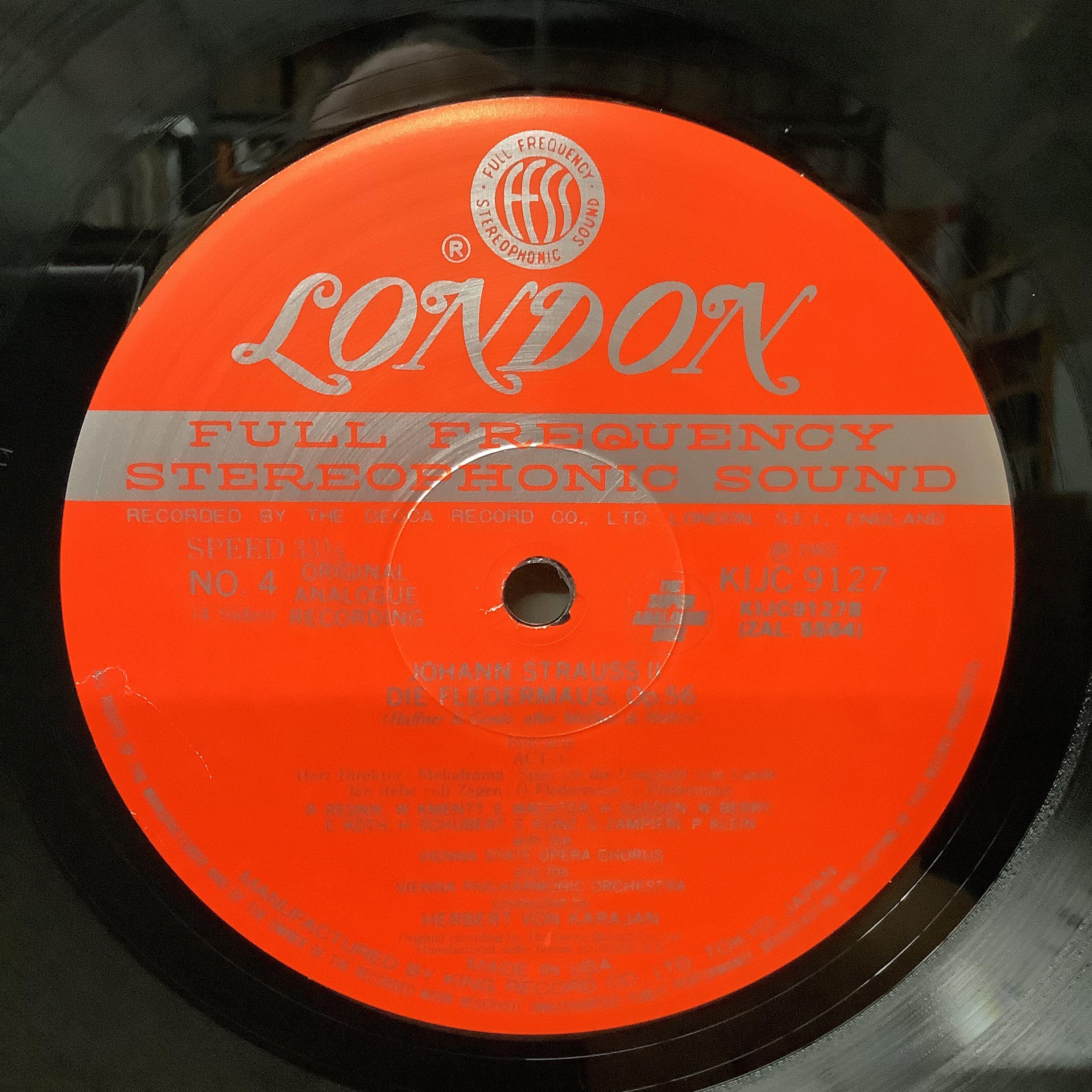 Johann Strauss - Die Fledermaus - Japanese Super Analogue Disc LP box set